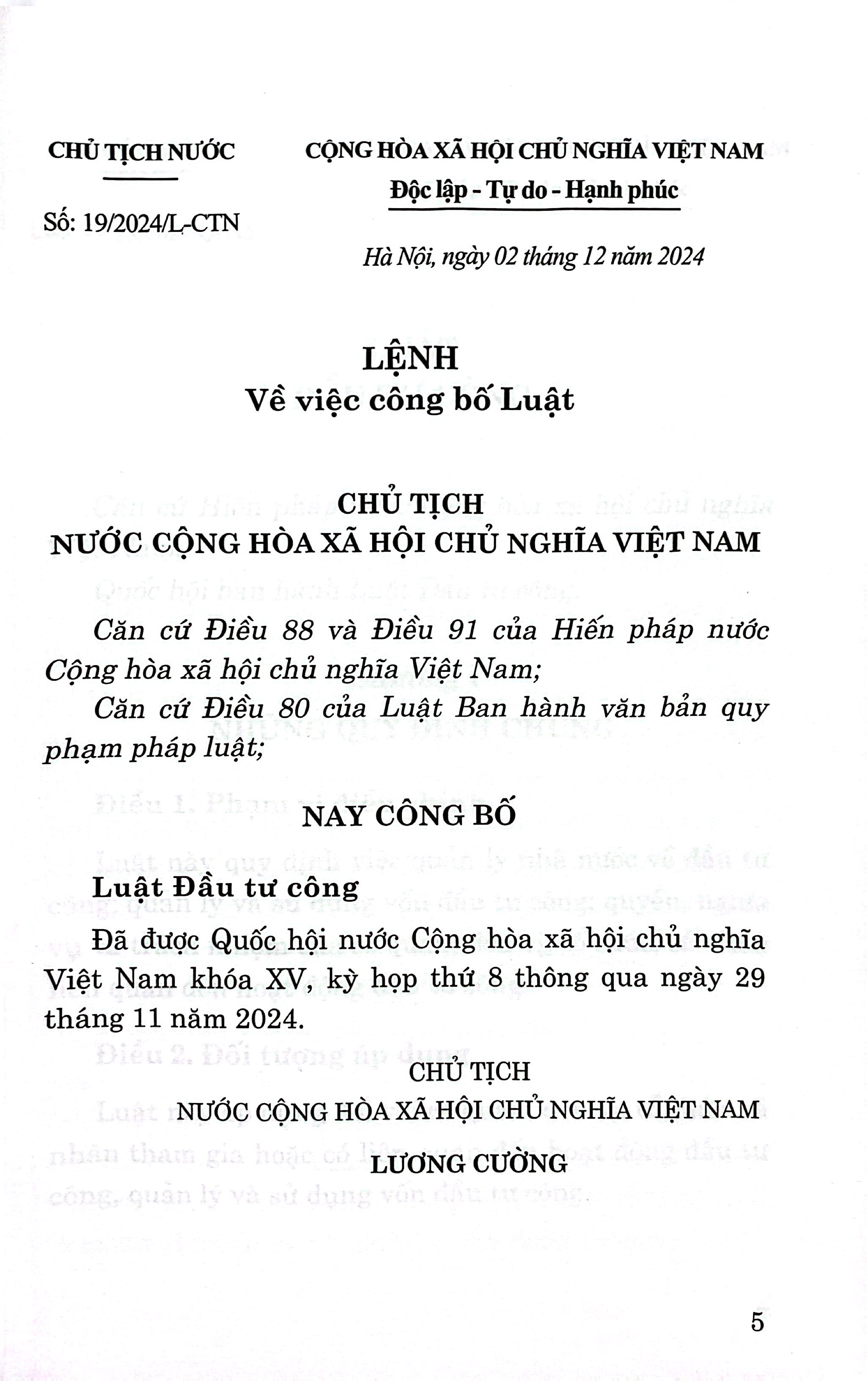 Luat Dau Tu Cong Nam 2024