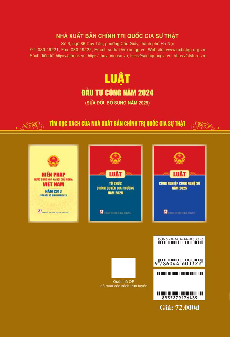 Luat Dau Tu Cong Nam 2024 (Sua Doi, Bo Sung Nam 2025)