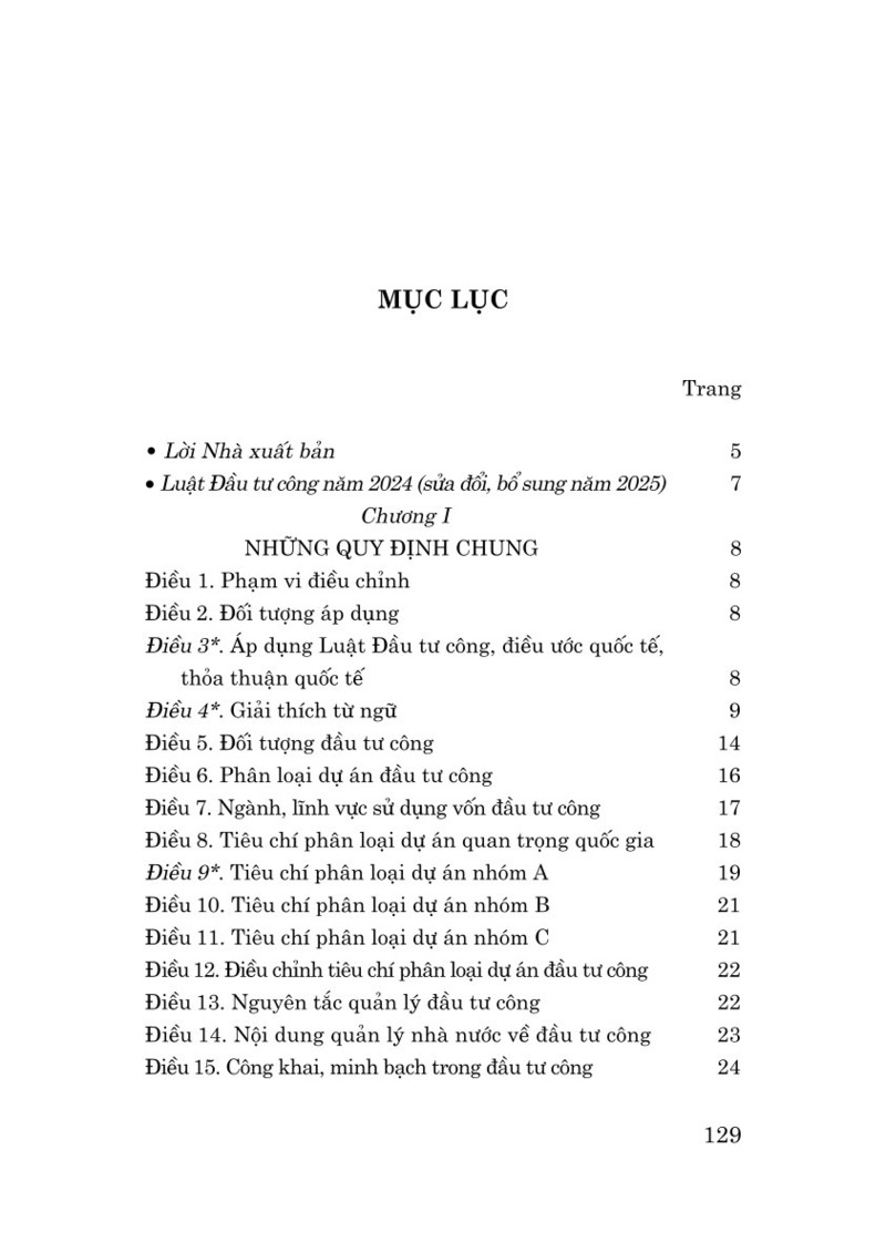 Luat Dau Tu Cong Nam 2024 (Sua Doi, Bo Sung Nam 2025)