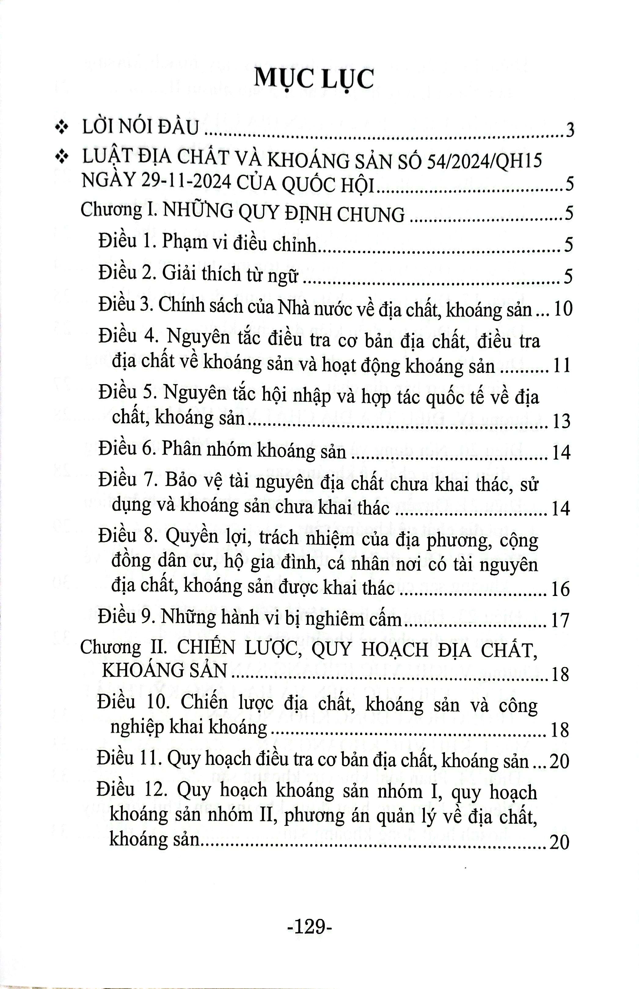 Luat Dia Chat Va Khoang San (Hien Hanh)