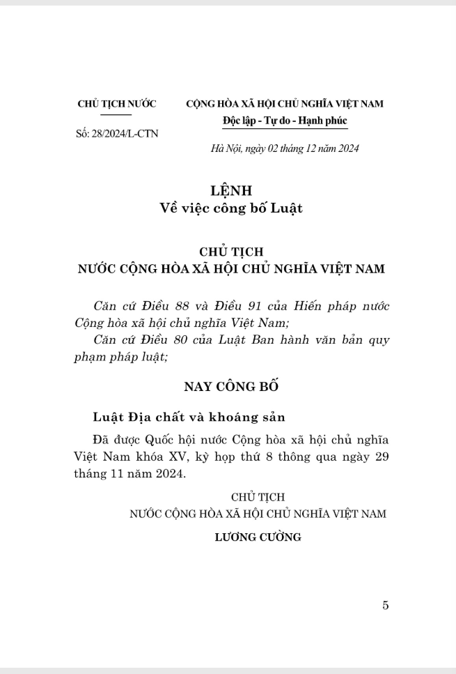 Luat Dia Chat Va Khoang San Nam 2024