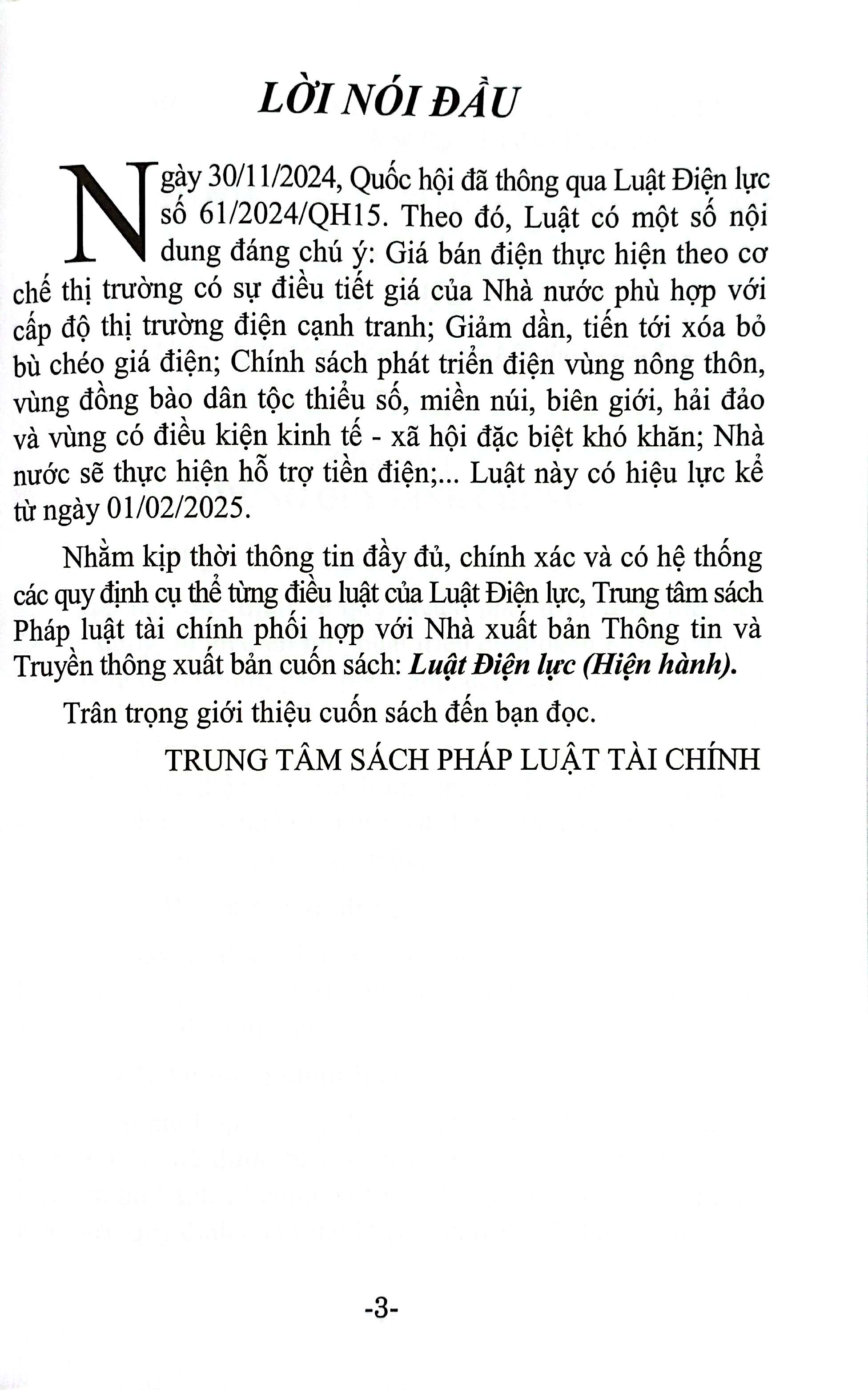 Luat Dien Luc (Hien Hanh)