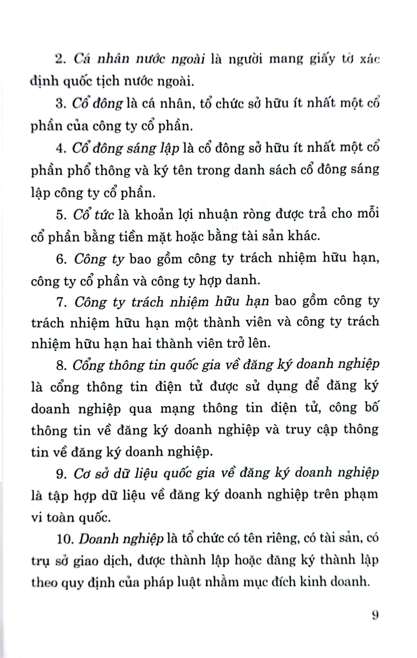 luật doanh nghiệp (hiện hành) (sửa đổi, bổ sung năm 2022)