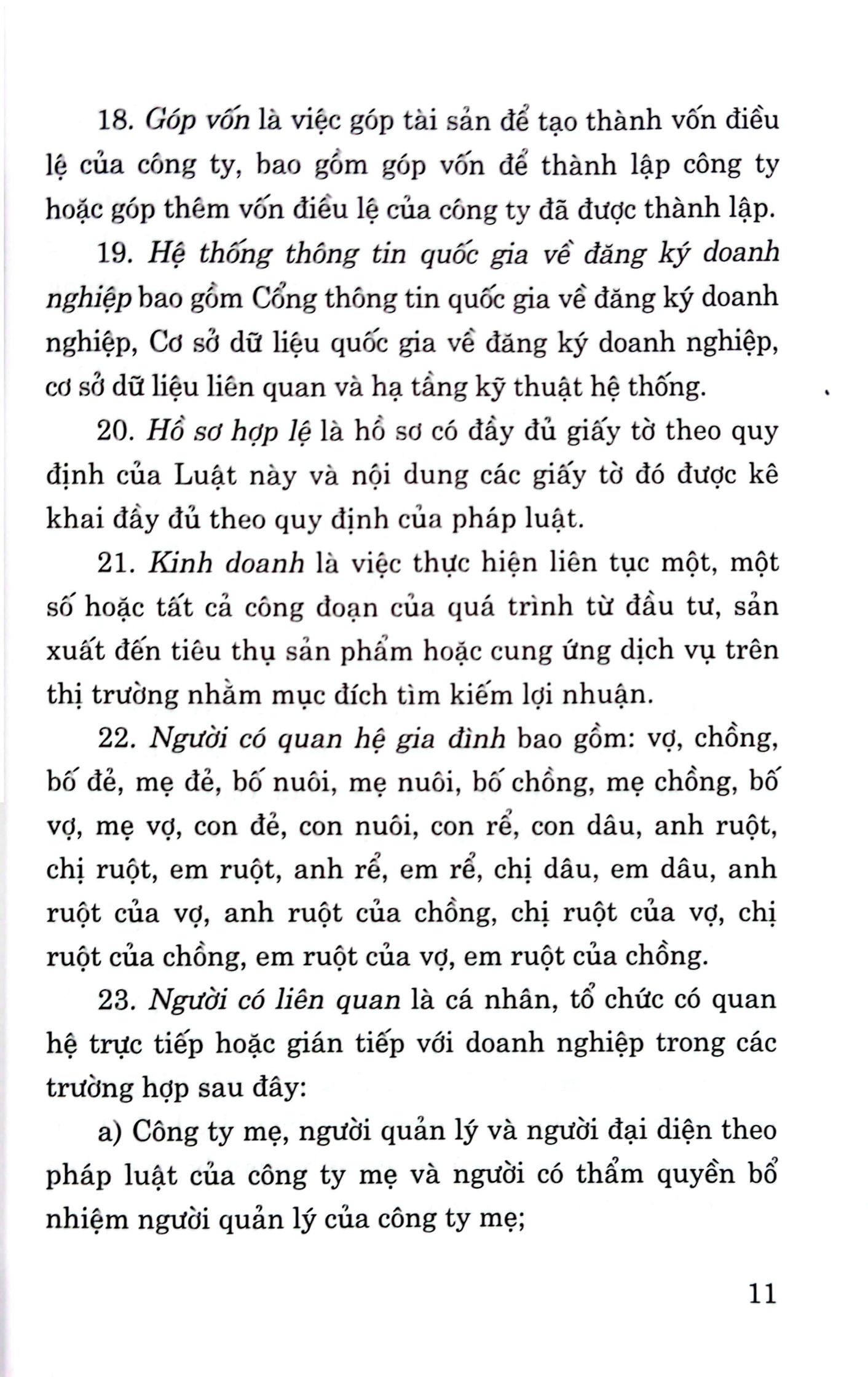 luật doanh nghiệp (hiện hành) (sửa đổi, bổ sung năm 2022)