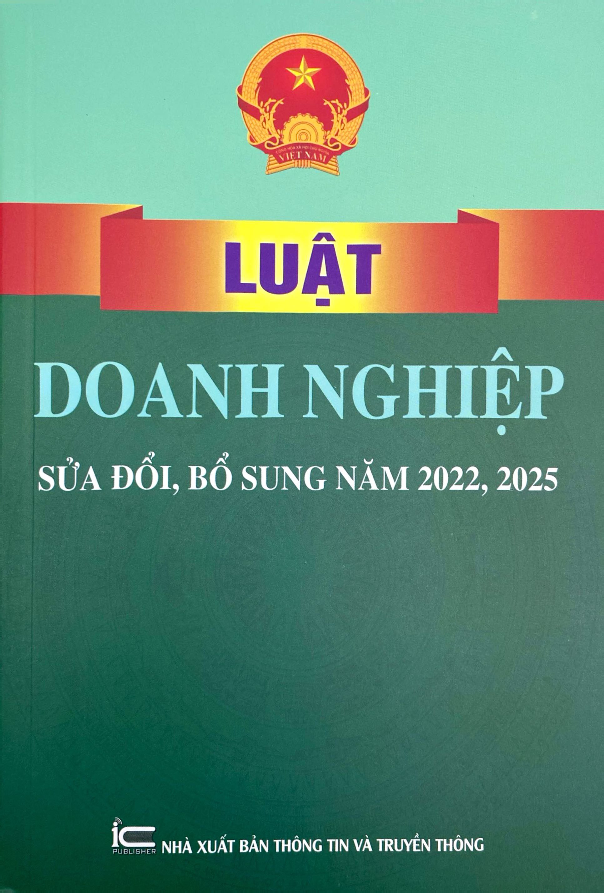 Luat Doanh Nghiep (Sua Doi, Bo Sung Nam 2022, 2025)