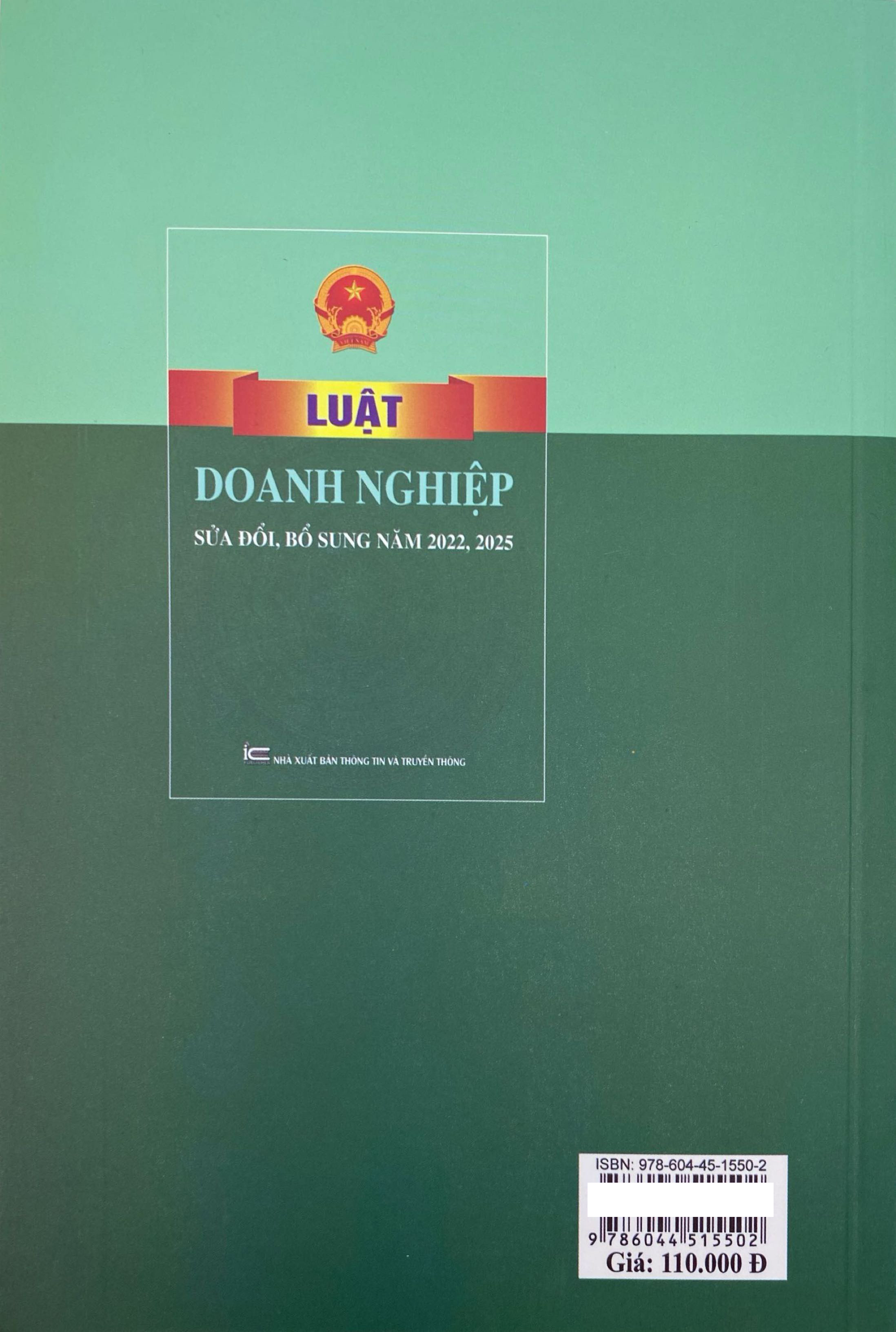 Luat Doanh Nghiep (Sua Doi, Bo Sung Nam 2022, 2025)