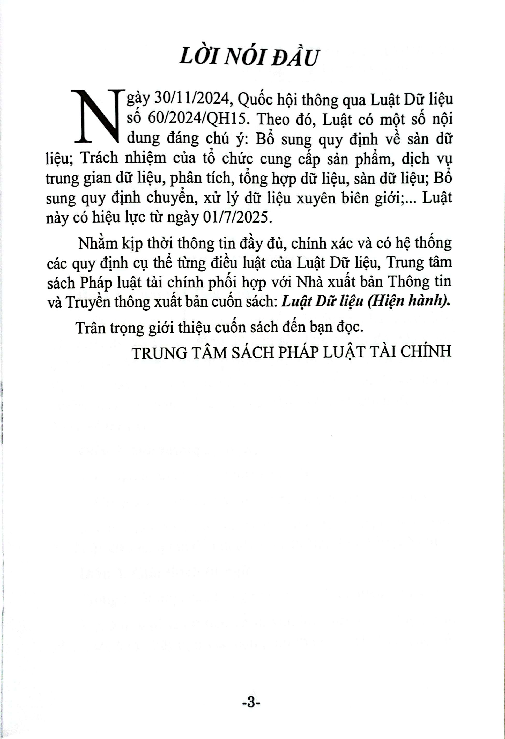 Luat Du Lieu (Hien Hanh)