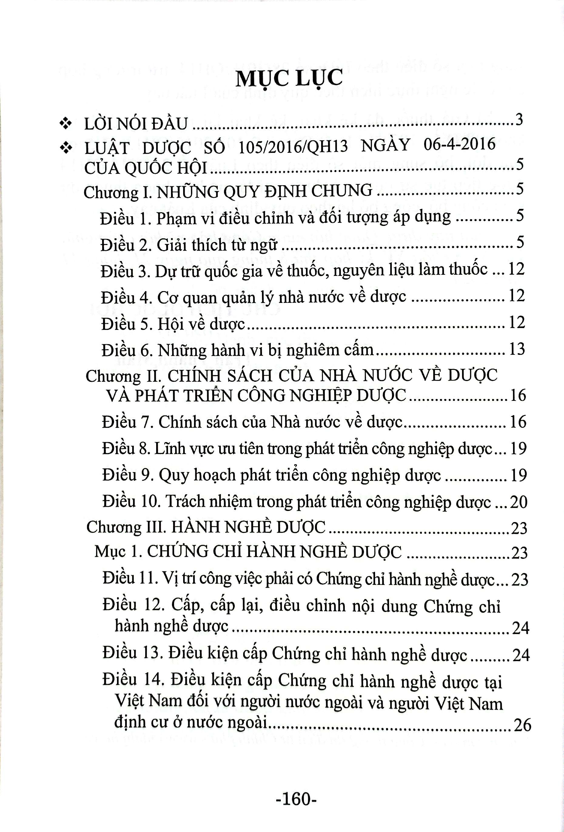 Luat Duoc (Hien Hanh) Sua Doi, Bo Sung Nam 2024