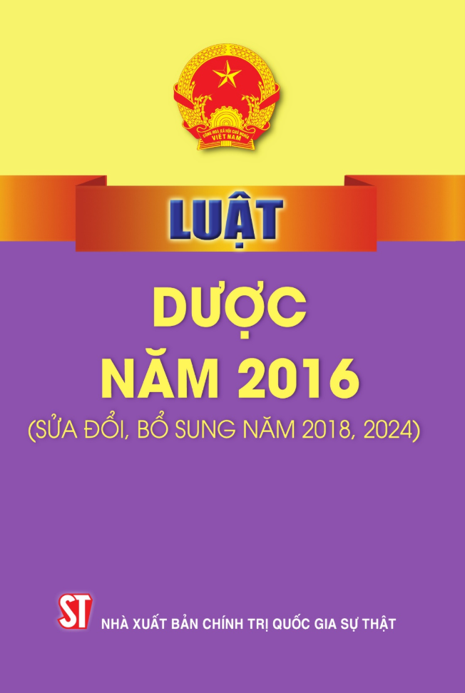 Luat Duoc Nam 2016 (Sua Doi, Bo Sung Nam 2018, 2024)