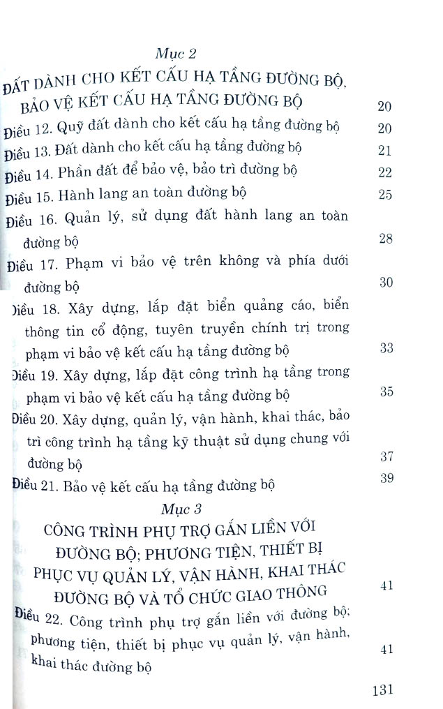 luật đường bộ năm 2024