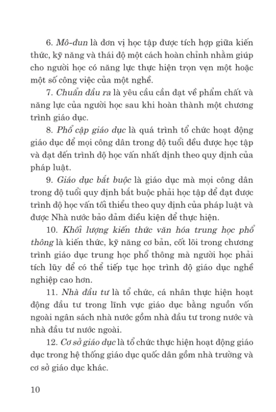 luật giáo dục năm 2019