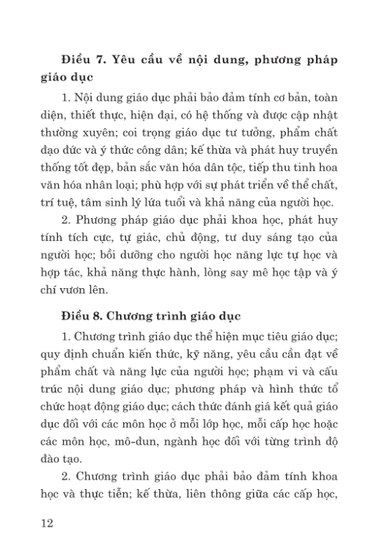 luật giáo dục năm 2019