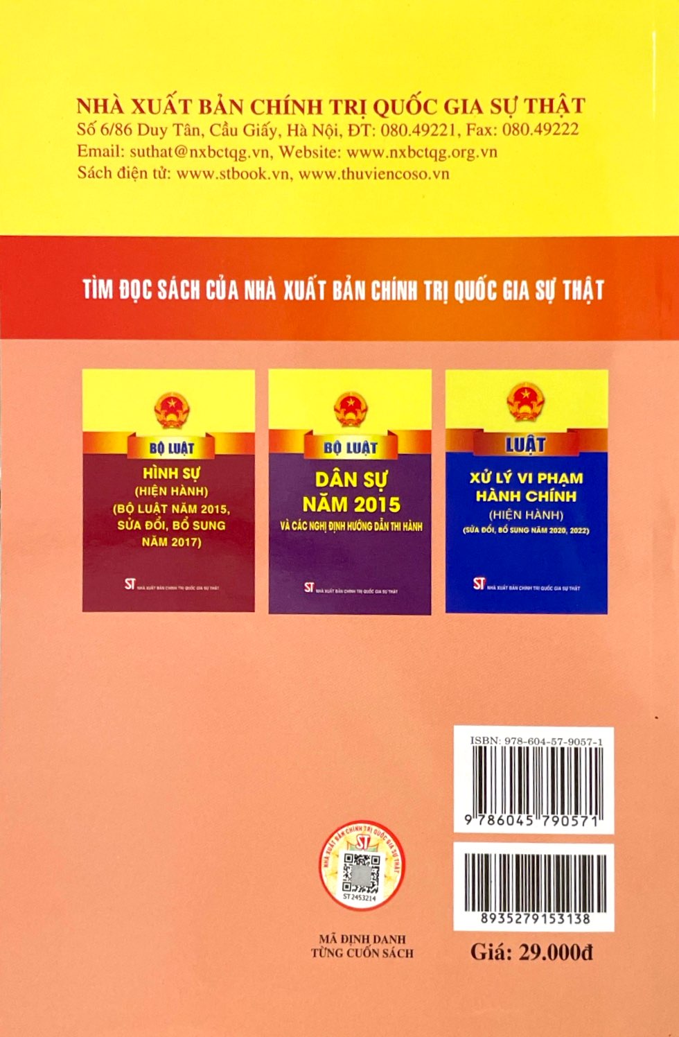 luật giao thông đường bộ (hiện hành) (sửa đổi, bổ sung năm 2018. 2019, 2023)