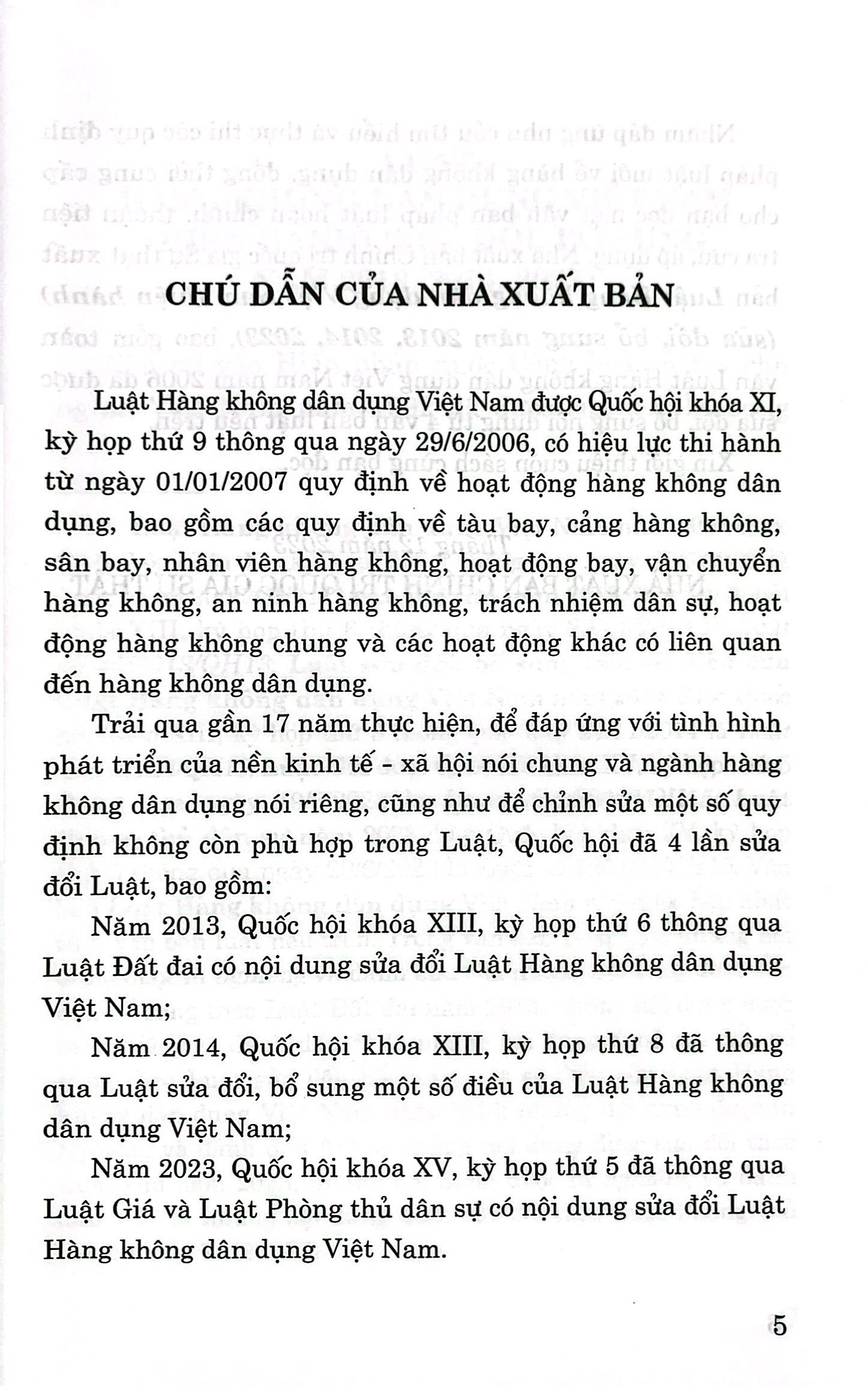 luật hàng không dân dụng việt nam (hiện hành) (sửa đổi, bổ sung năm 2013,2014, 2023)