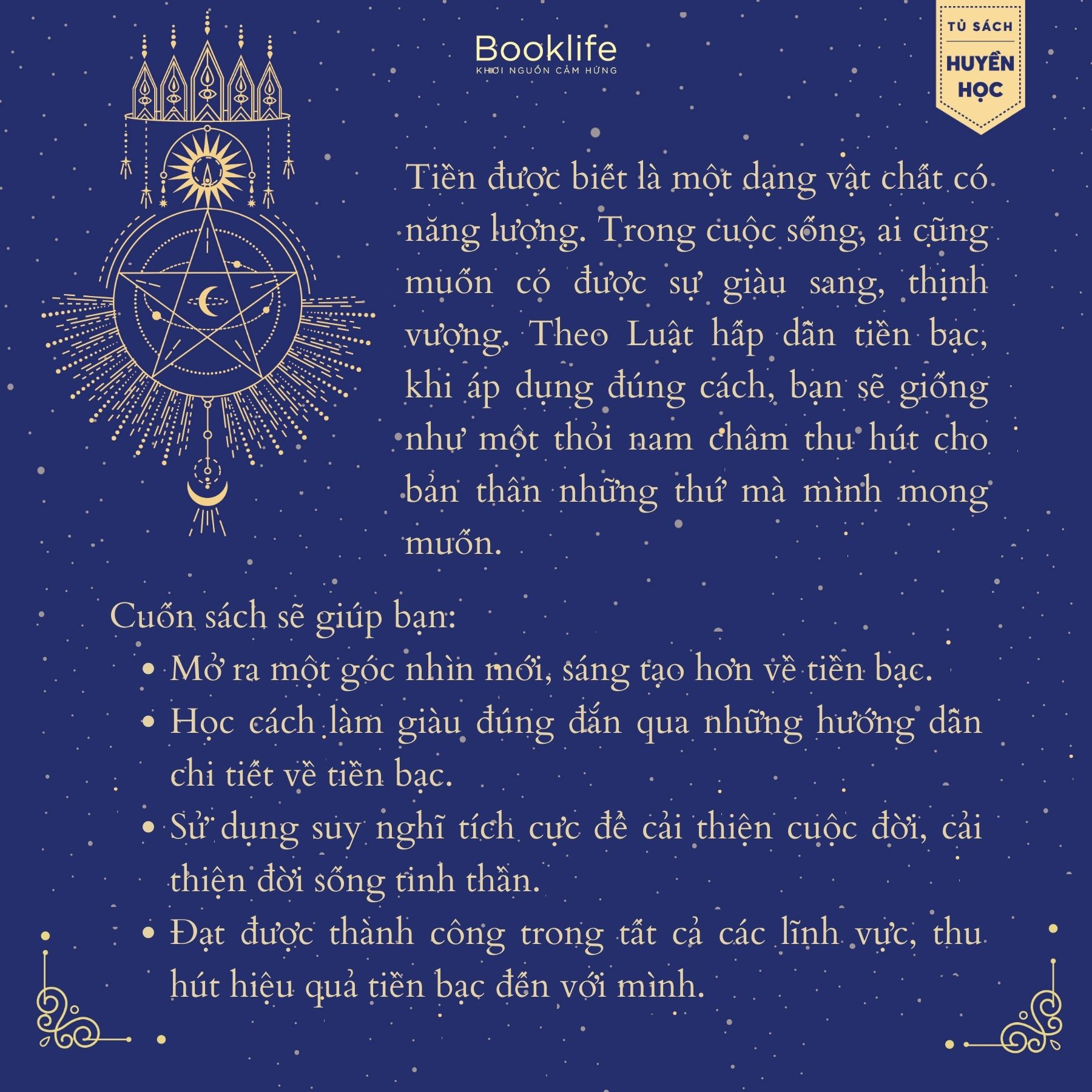 luật hấp dẫn trong thu hút tiền bạc