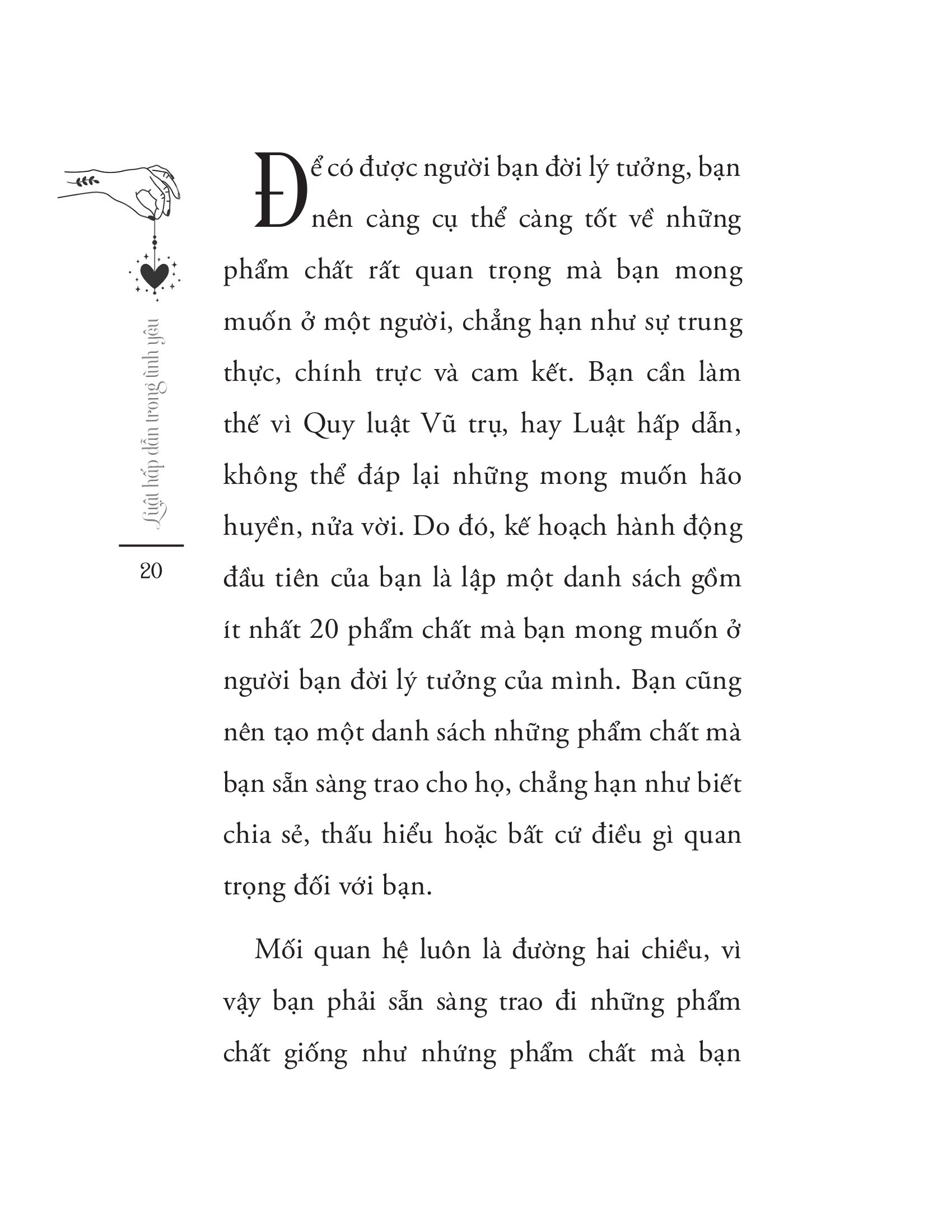 luật hấp dẫn trong tình yêu