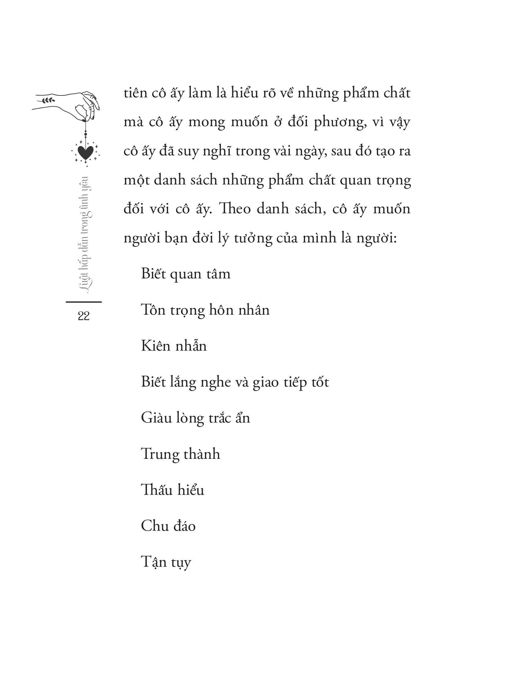 luật hấp dẫn trong tình yêu