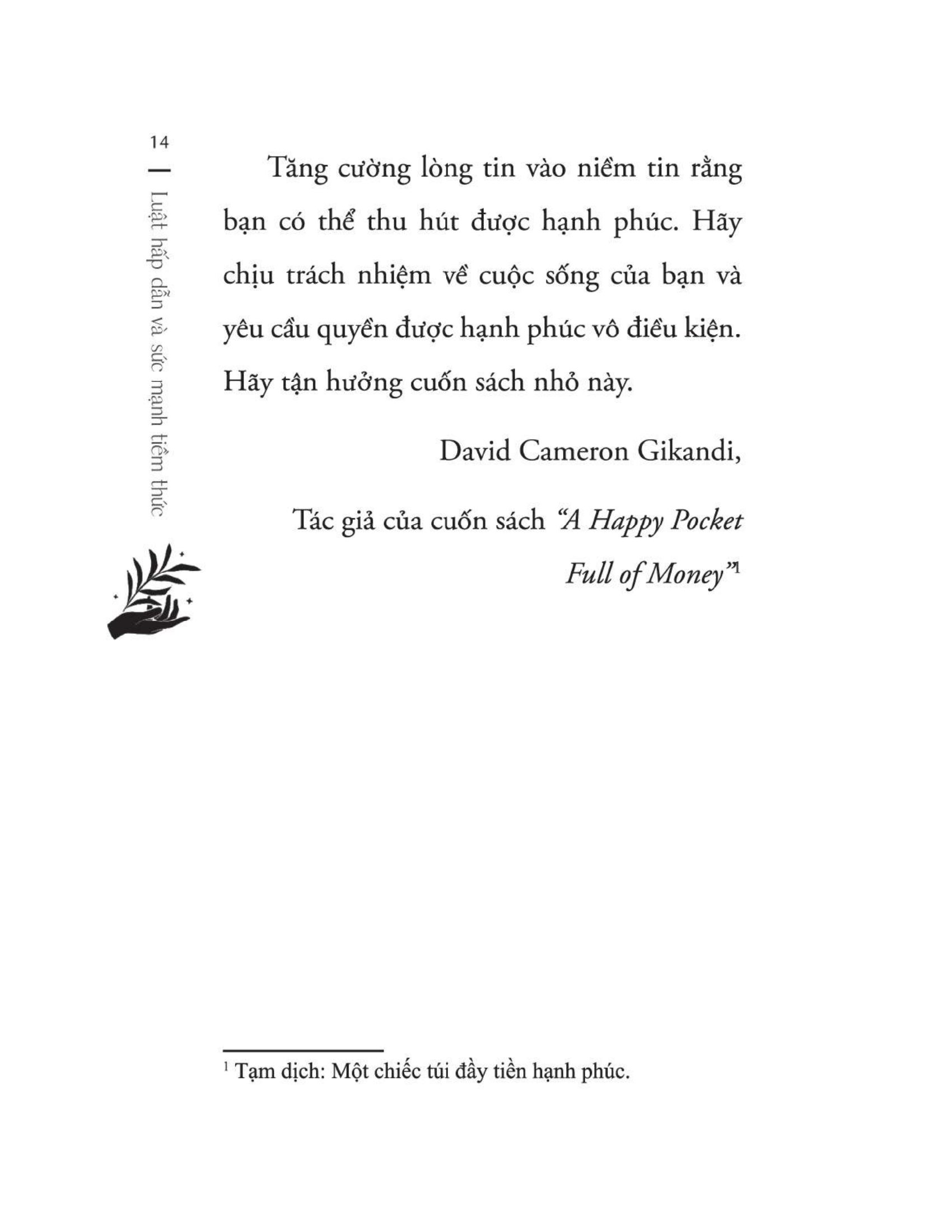 luật hấp dẫn và sức mạnh tiềm thức