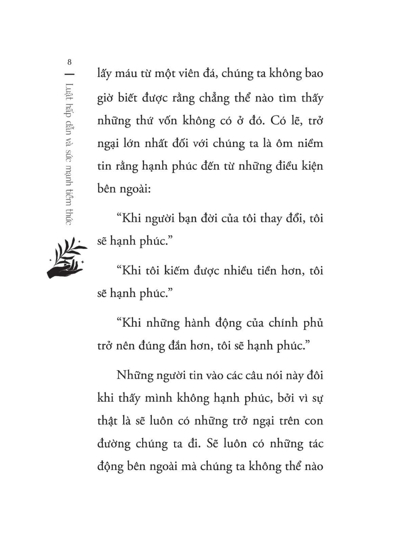 luật hấp dẫn và sức mạnh tiềm thức