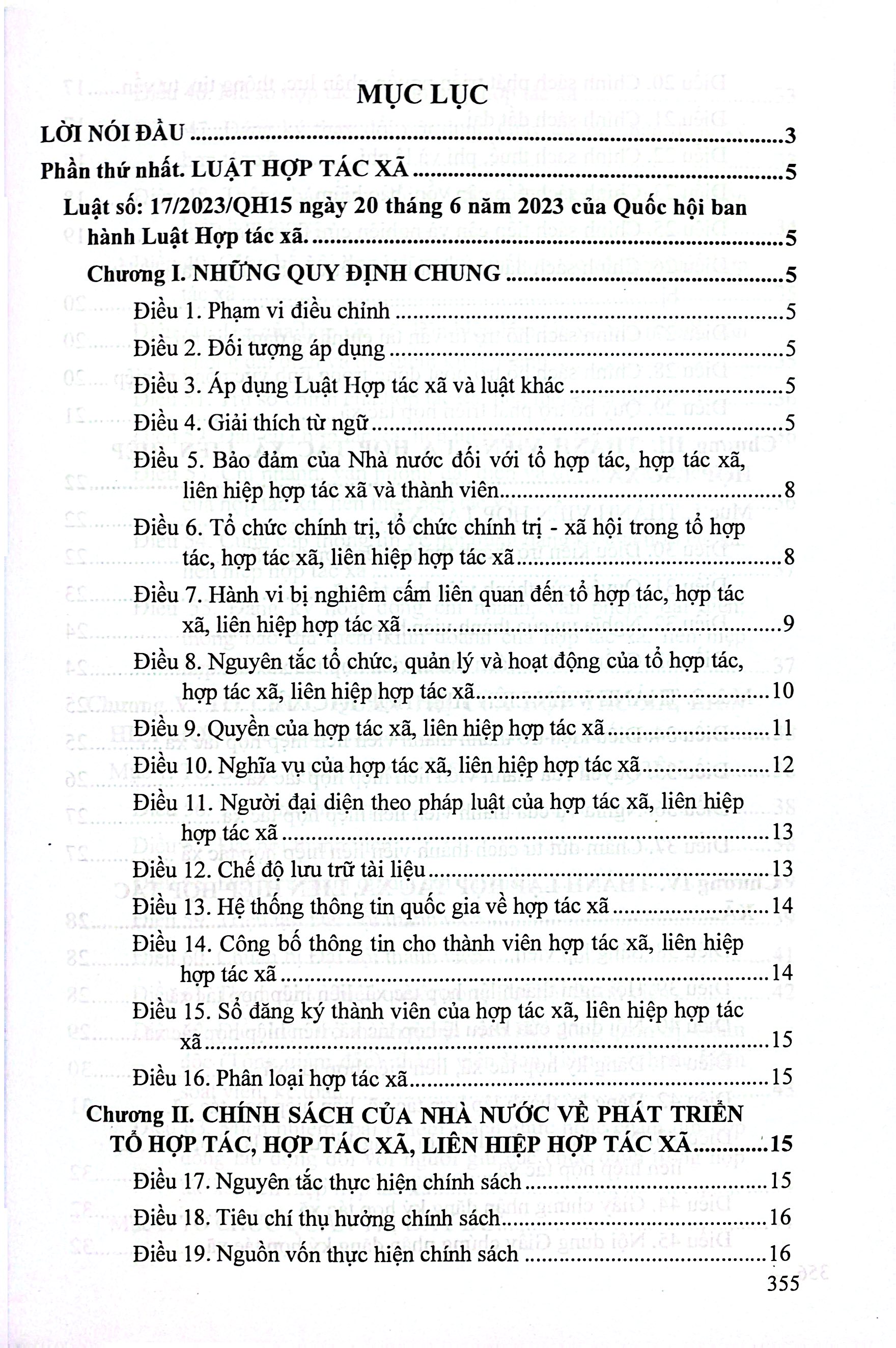 Luật Hợp Tác Xã - Hệ Thống Những Văn Bản Quy Định Chi Tiết Thi Hành