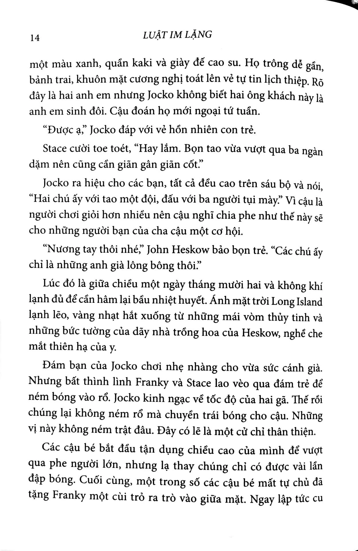 luật im lặng (mario puzo)