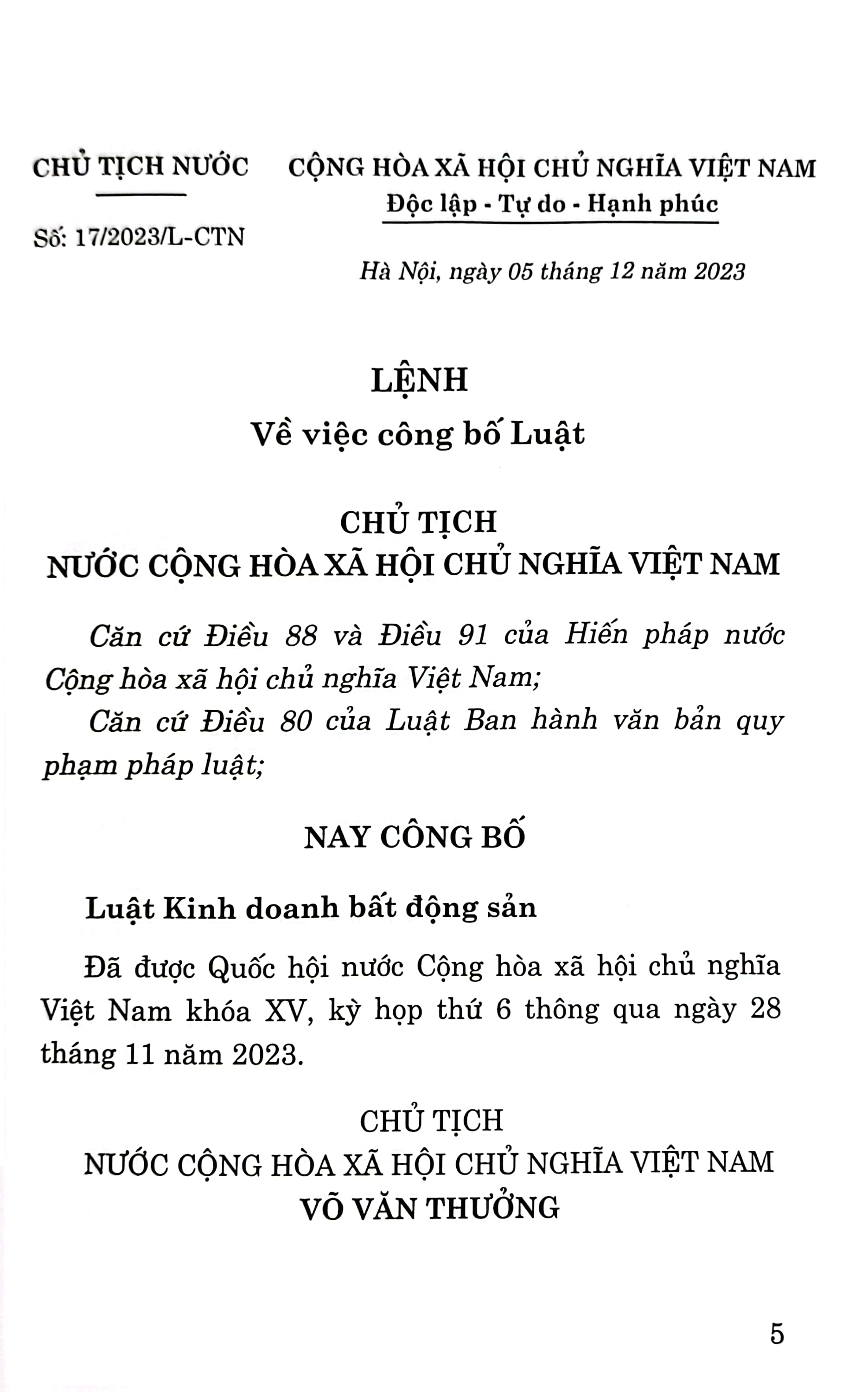 luật kinh doanh bất động sản