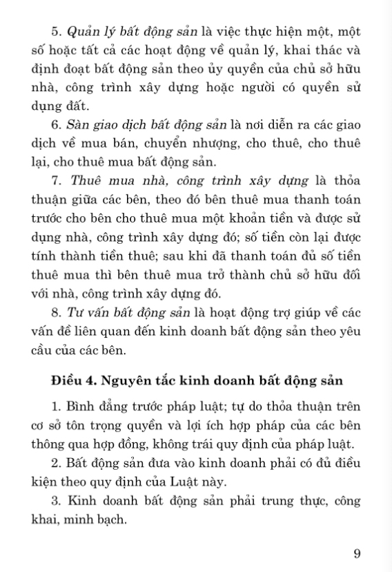 luật kinh doanh bất động sản (hiện hành)(sửa đổi, bổ sung năm 2020)
