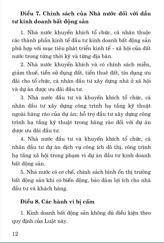 luật kinh doanh bất động sản (hiện hành)(sửa đổi, bổ sung năm 2020)