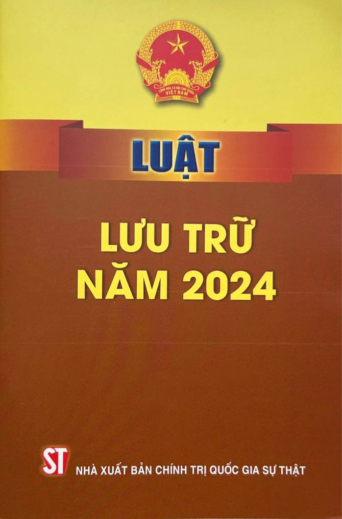 luật lưu trữ năm 2024