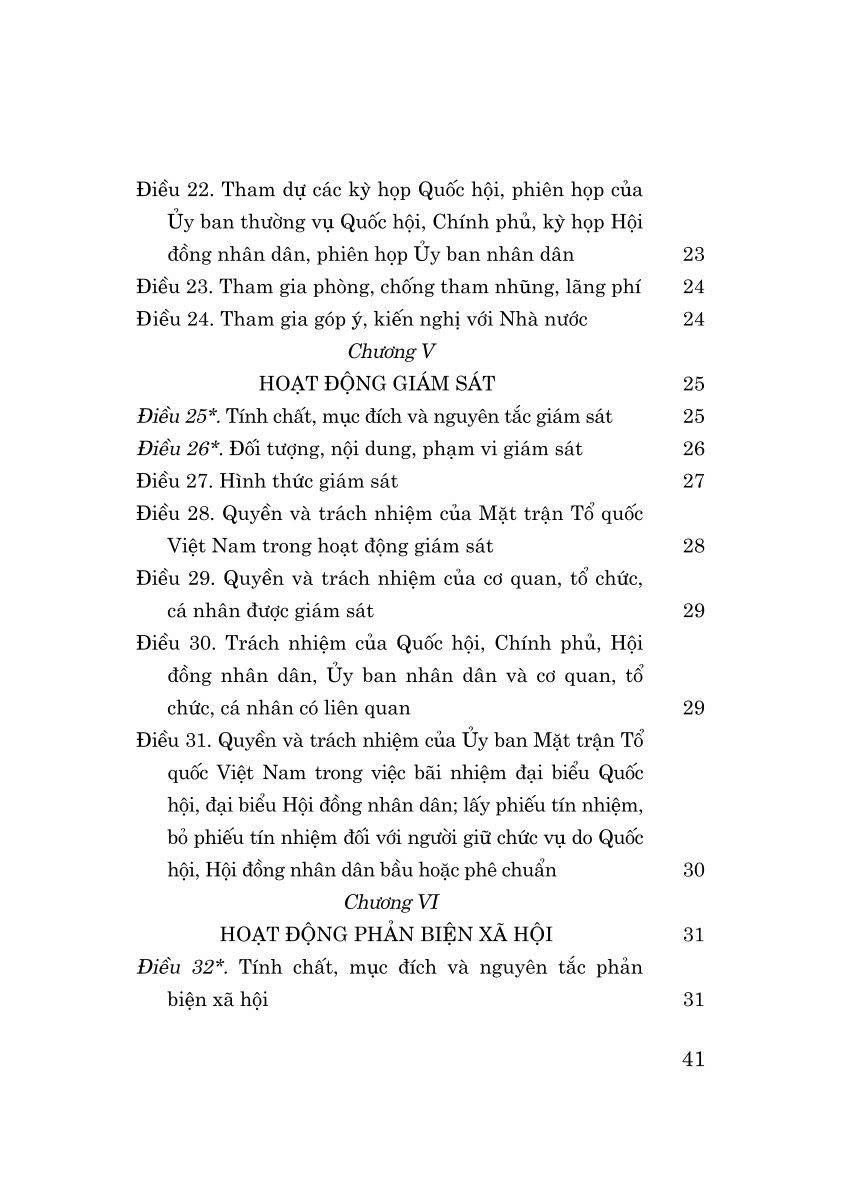 Luat Mat Tran To Quoc Viet Nam Nam 2015 (Sua Doi, Bo Sung Nam 2025)