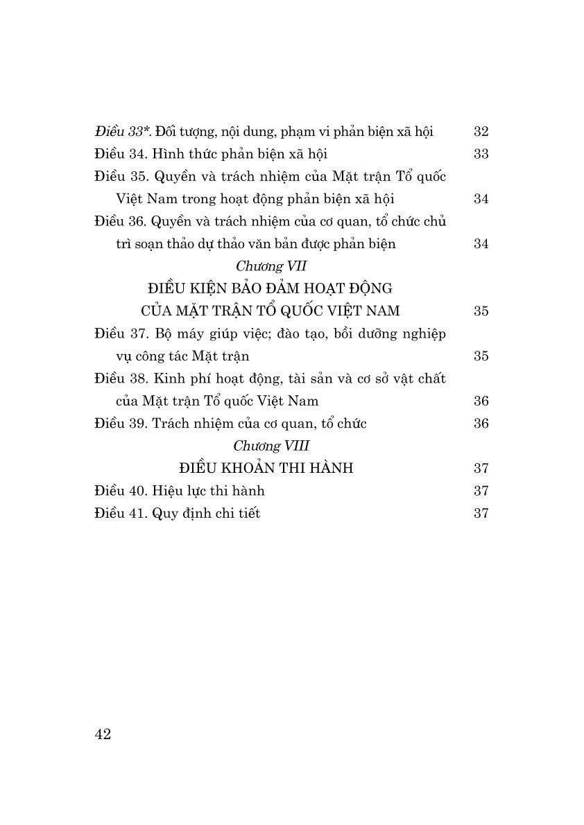 Luat Mat Tran To Quoc Viet Nam Nam 2015 (Sua Doi, Bo Sung Nam 2025)