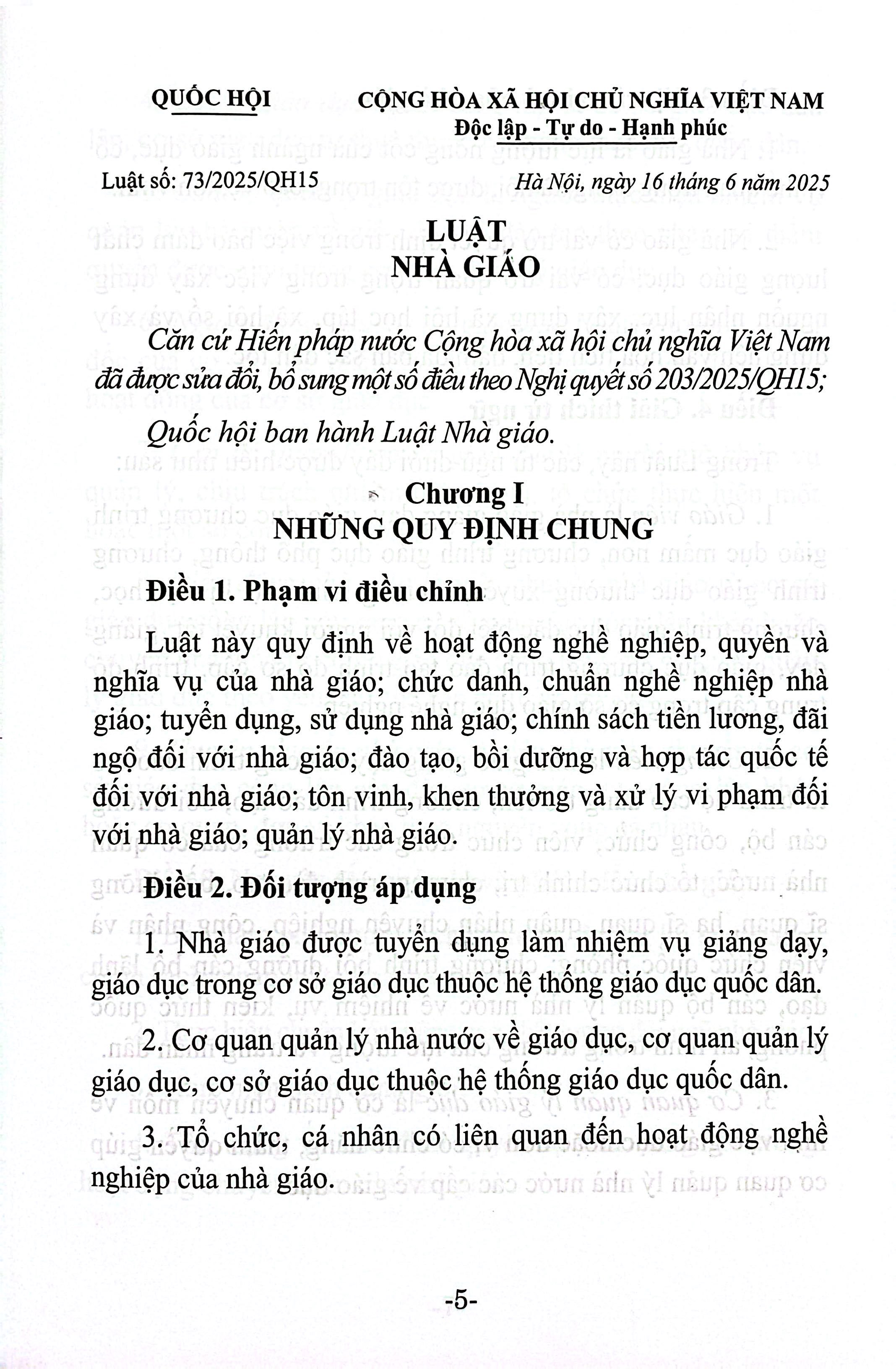 Luat Nha Giao Nam 2025