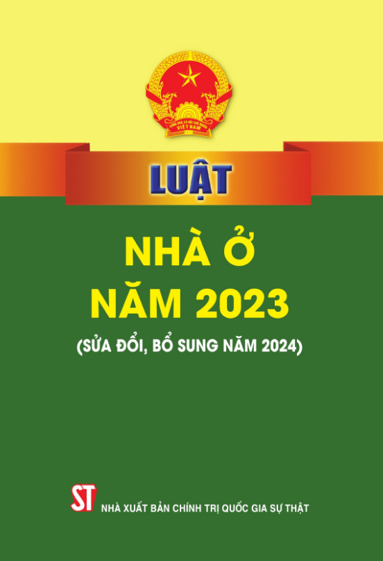 luật nhà ở năm 2023 (sửa đổi bỗ sung 2024)