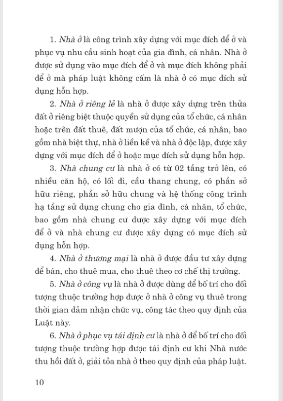 luật nhà ở năm 2023 (sửa đổi bỗ sung 2024)