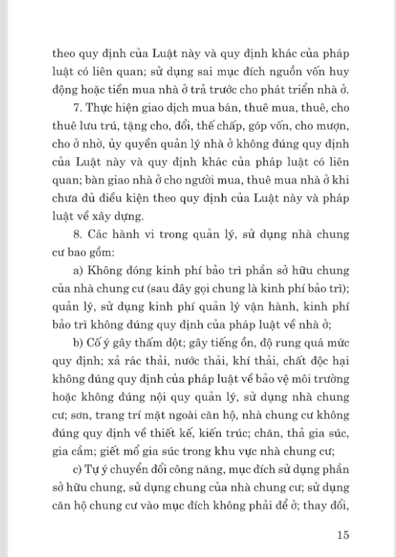 luật nhà ở năm 2023 (sửa đổi bỗ sung 2024)