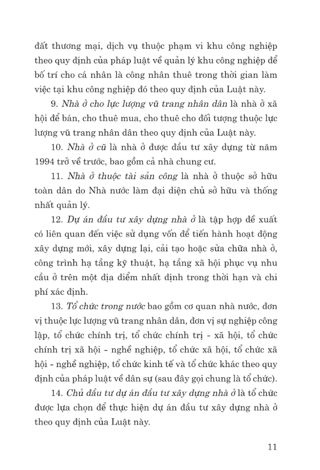 Luat Nha O Nam 2023 - The 2023 Housing Law - Song Ngu Viet-Anh