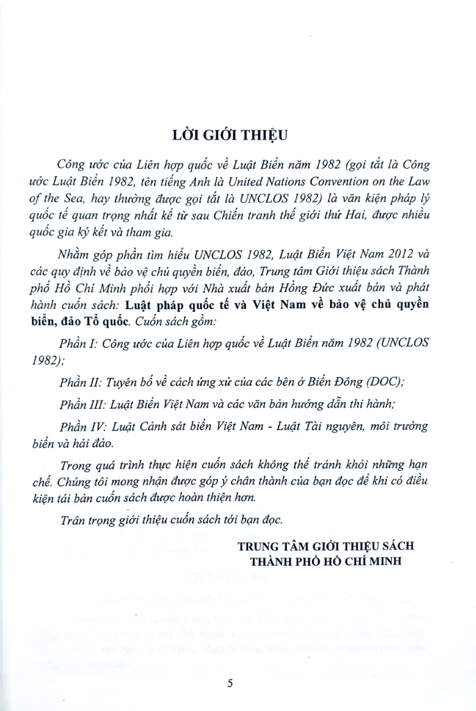 Luat Phap Quoc Te Va Viet Nam Ve Bao Ve Chu Quyen Bien Dao To Quoc - Bia Cung