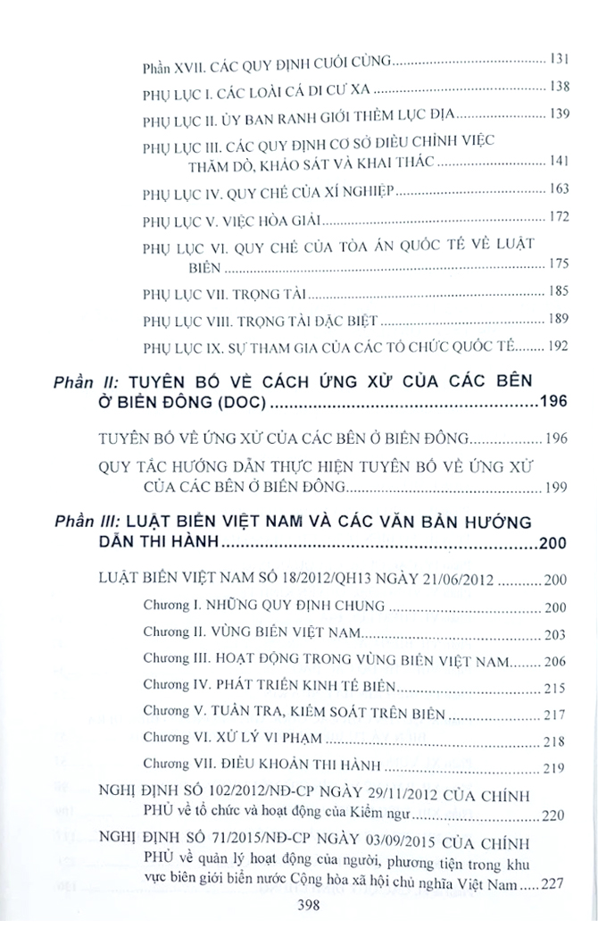 Luat Phap Quoc Te Va Viet Nam Ve Bao Ve Chu Quyen Bien Dao To Quoc - Bia Cung