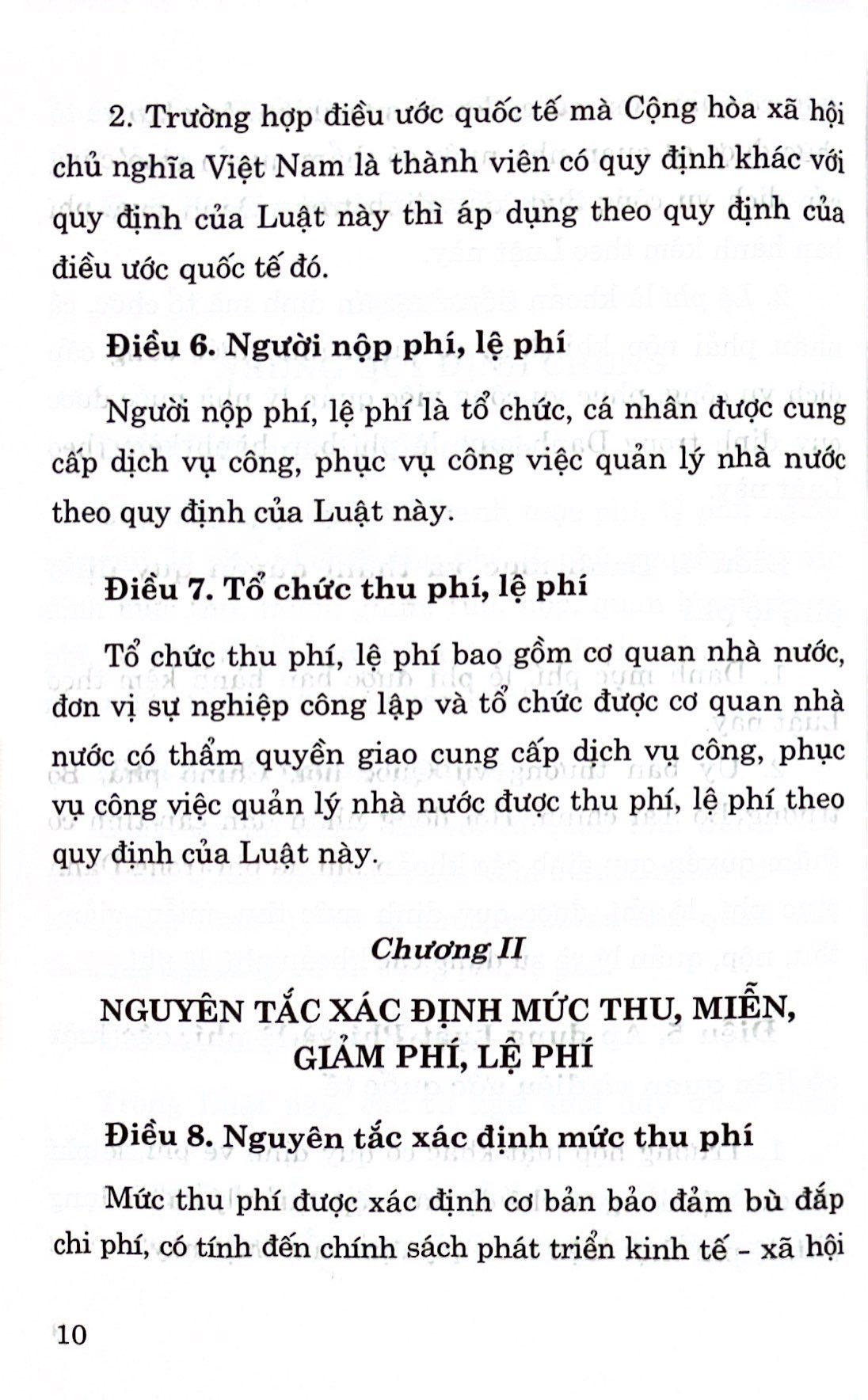 luật phí và lệ phí năm 2015 (sửa đổi, bổ sung năm 2017, 2018, 2020, 2023)