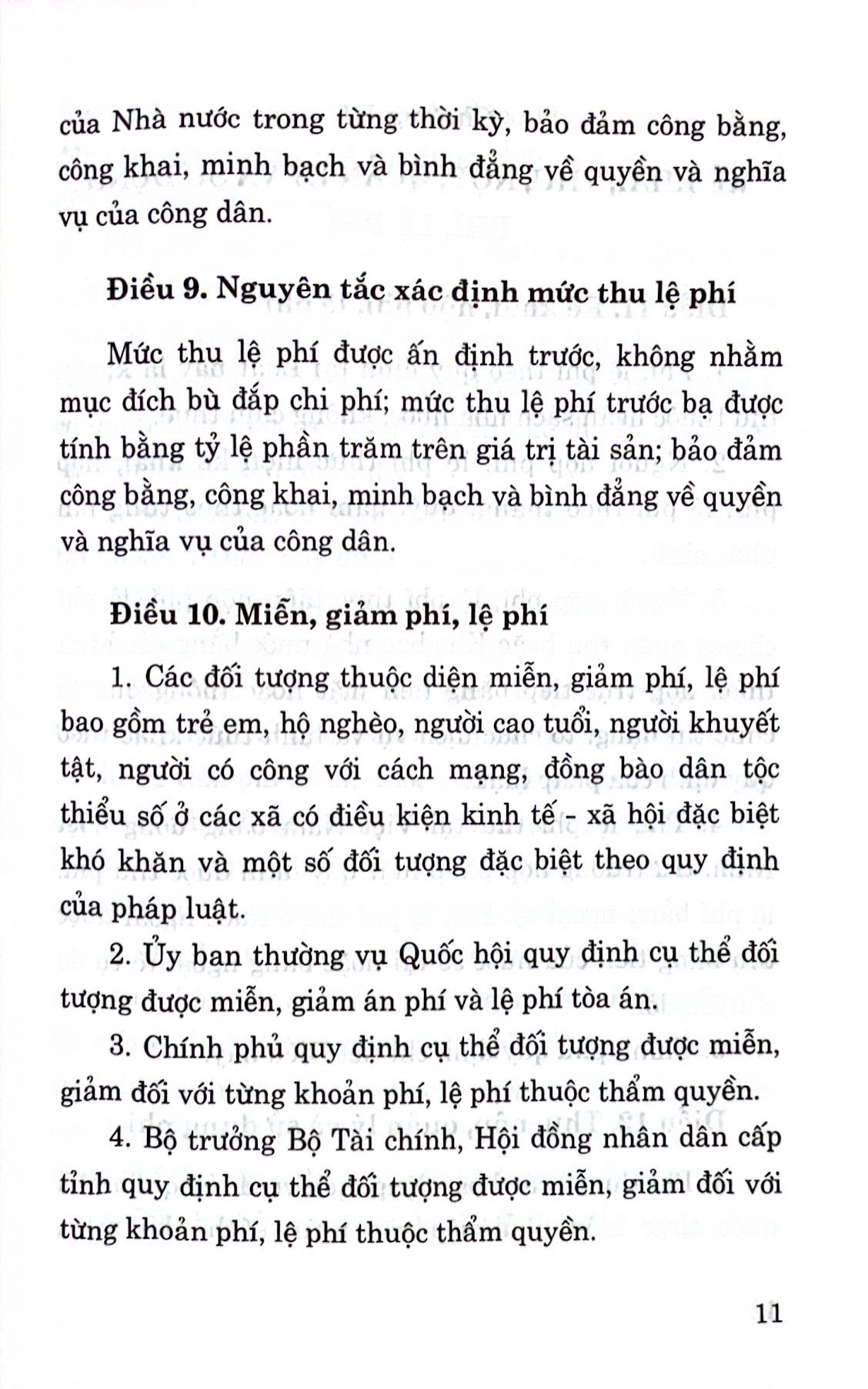 luật phí và lệ phí năm 2015 (sửa đổi, bổ sung năm 2017, 2018, 2020, 2023)
