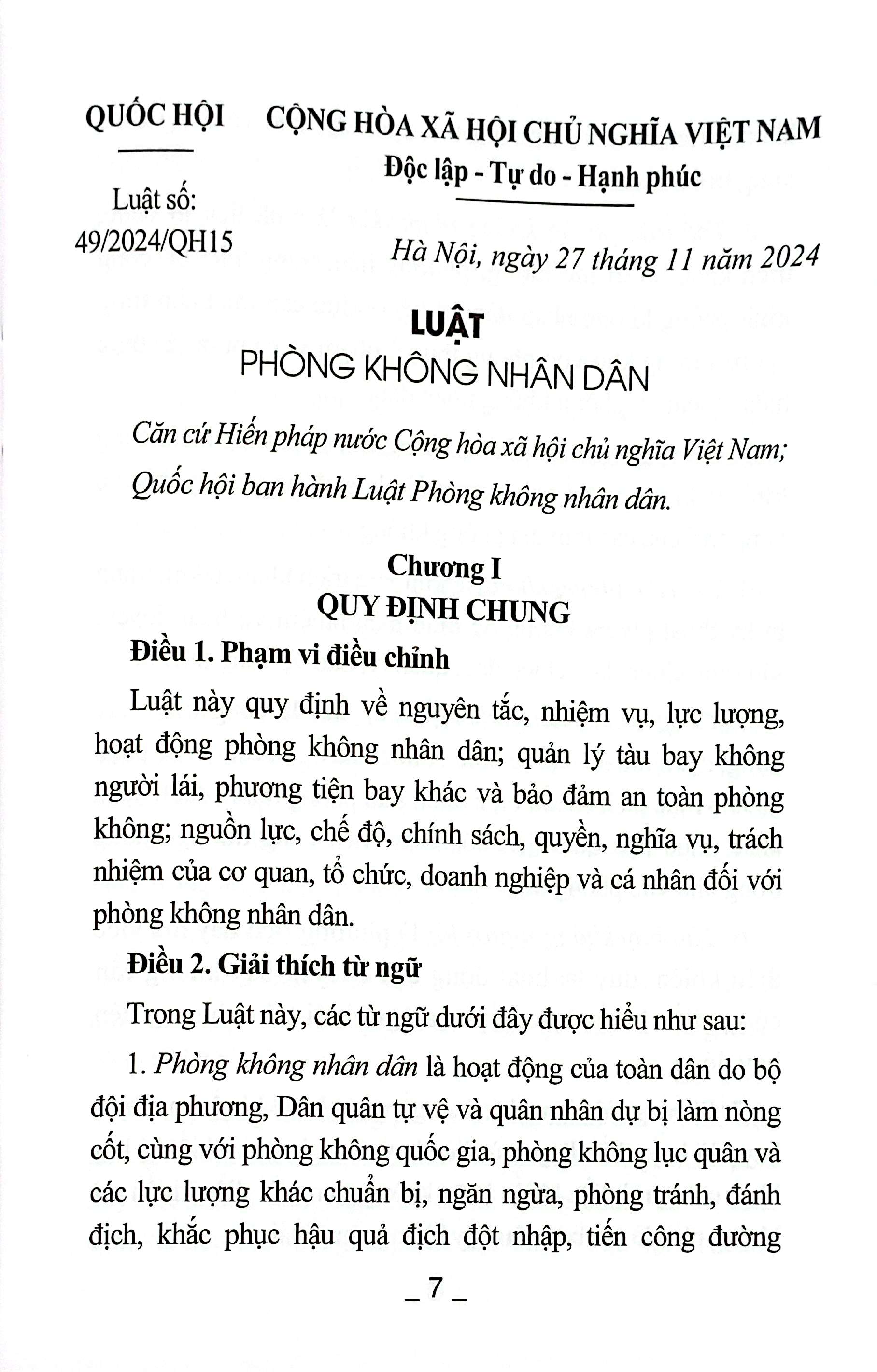 Luat Phong Khong Nhan Dan