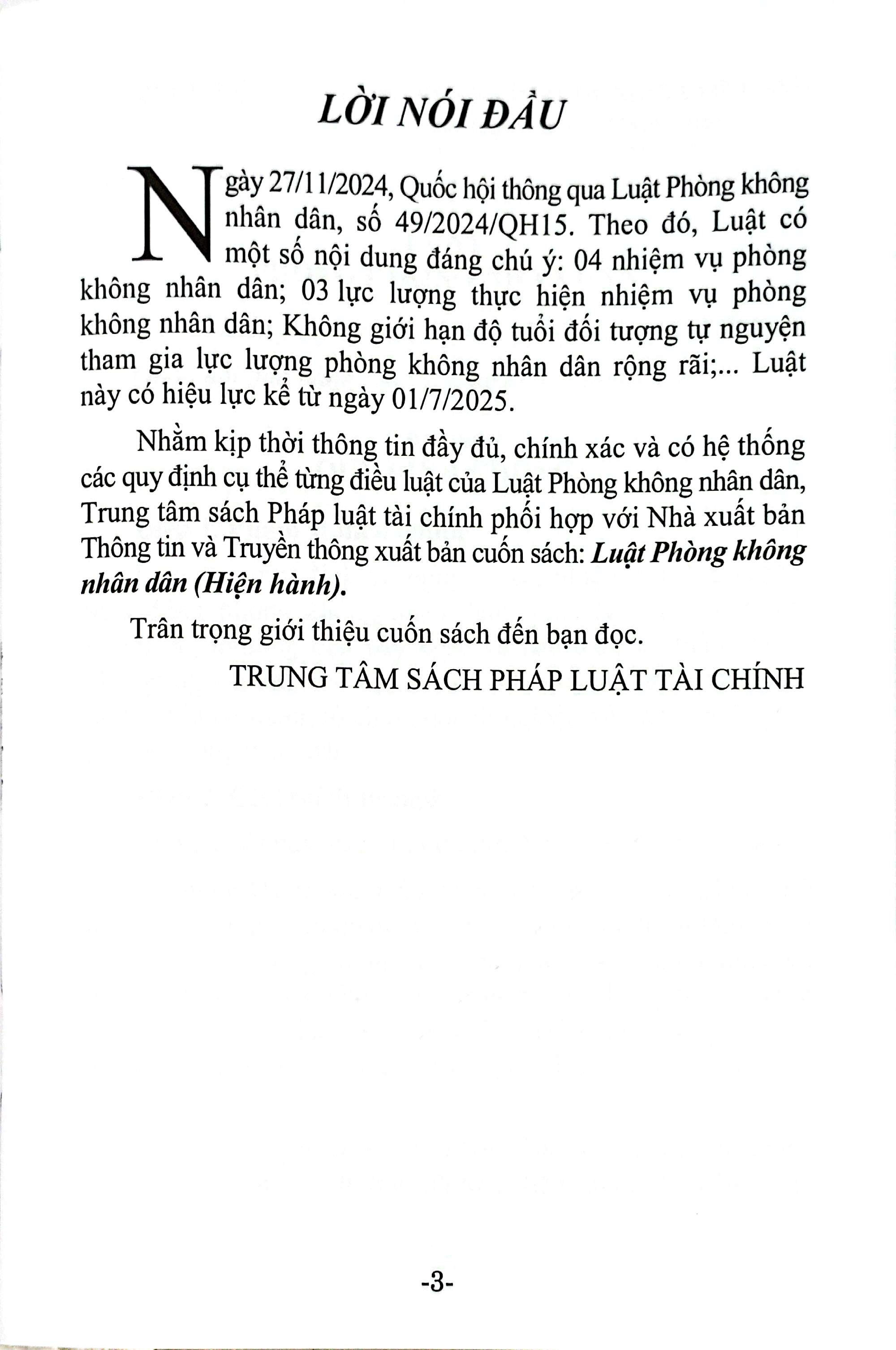 Luat Phong Khong Nhan Dan (Hien Hanh)