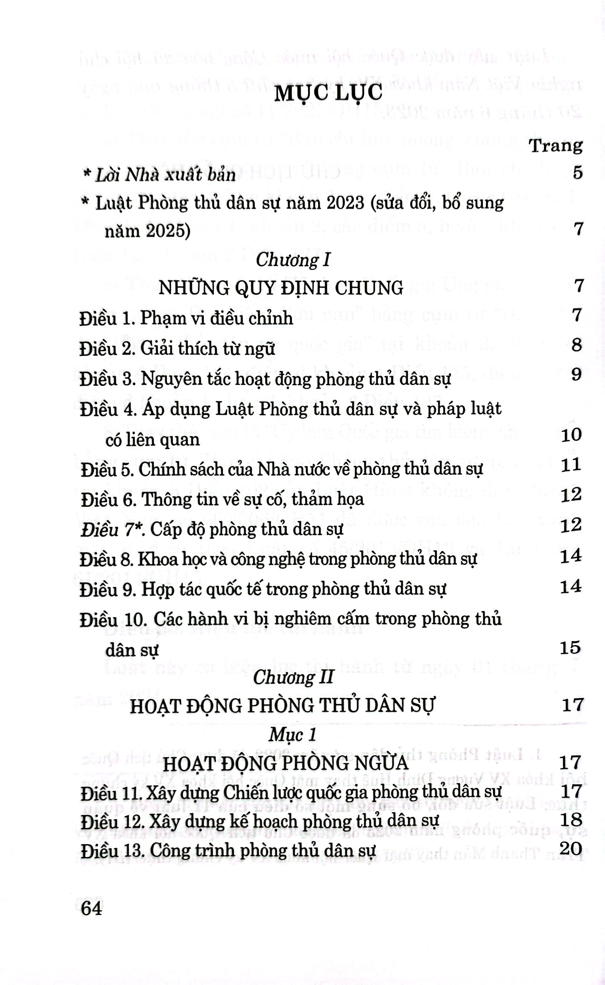 Luat Phong Thu Dan Su Nam 2023 (Sua Doi, Bo Sung Nam 2025)