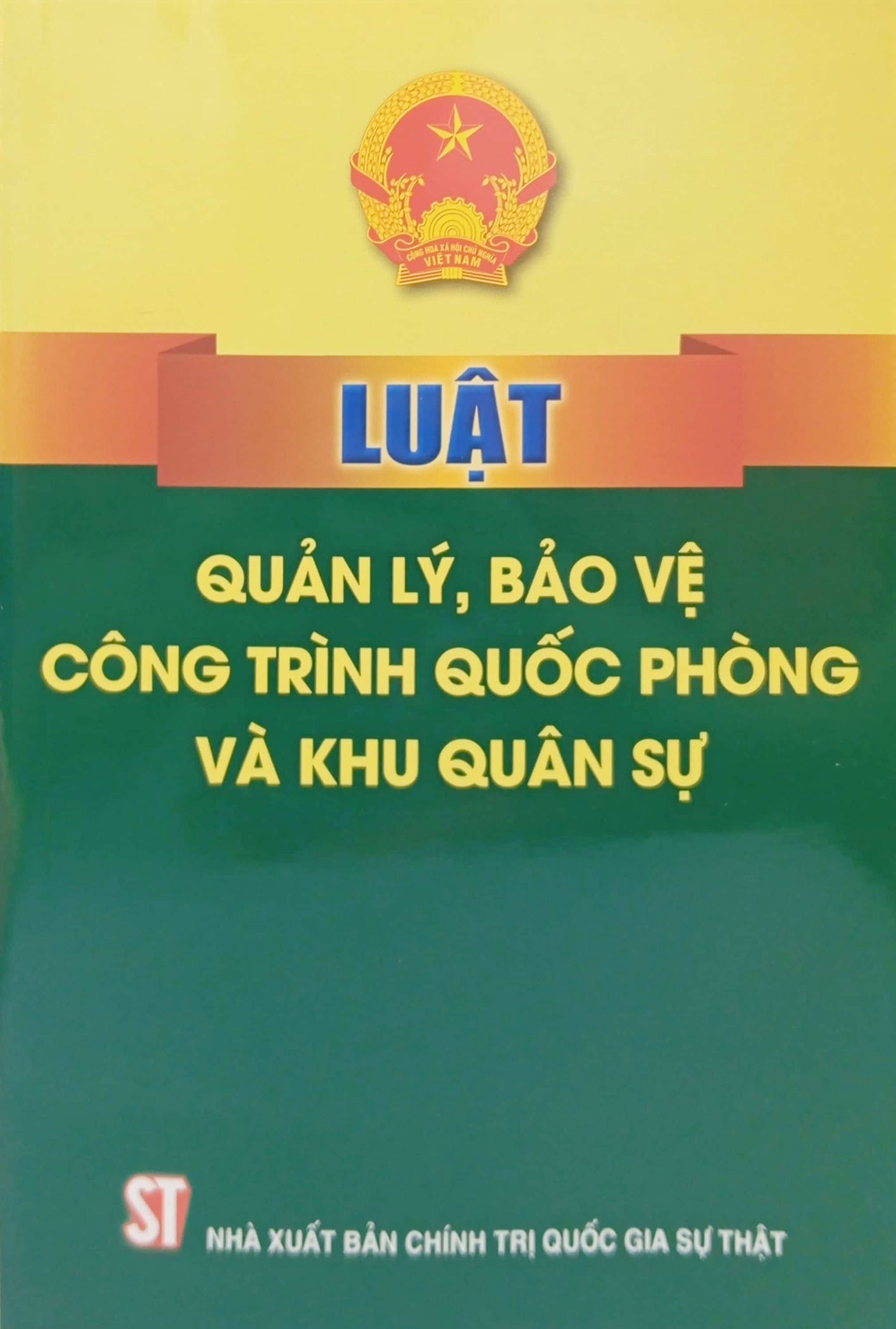 luật quản lý, bảo vệ công trình quốc phòng và khu quân sự