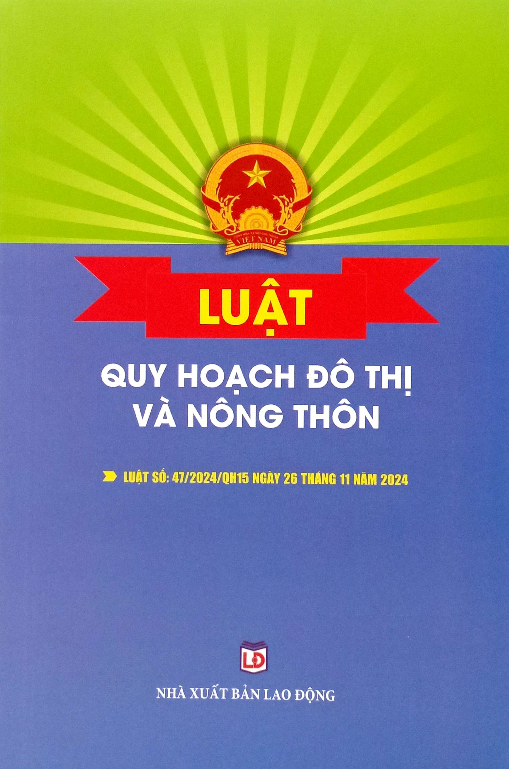 Luat Quy Hoach Do Thi Va Nong Thon