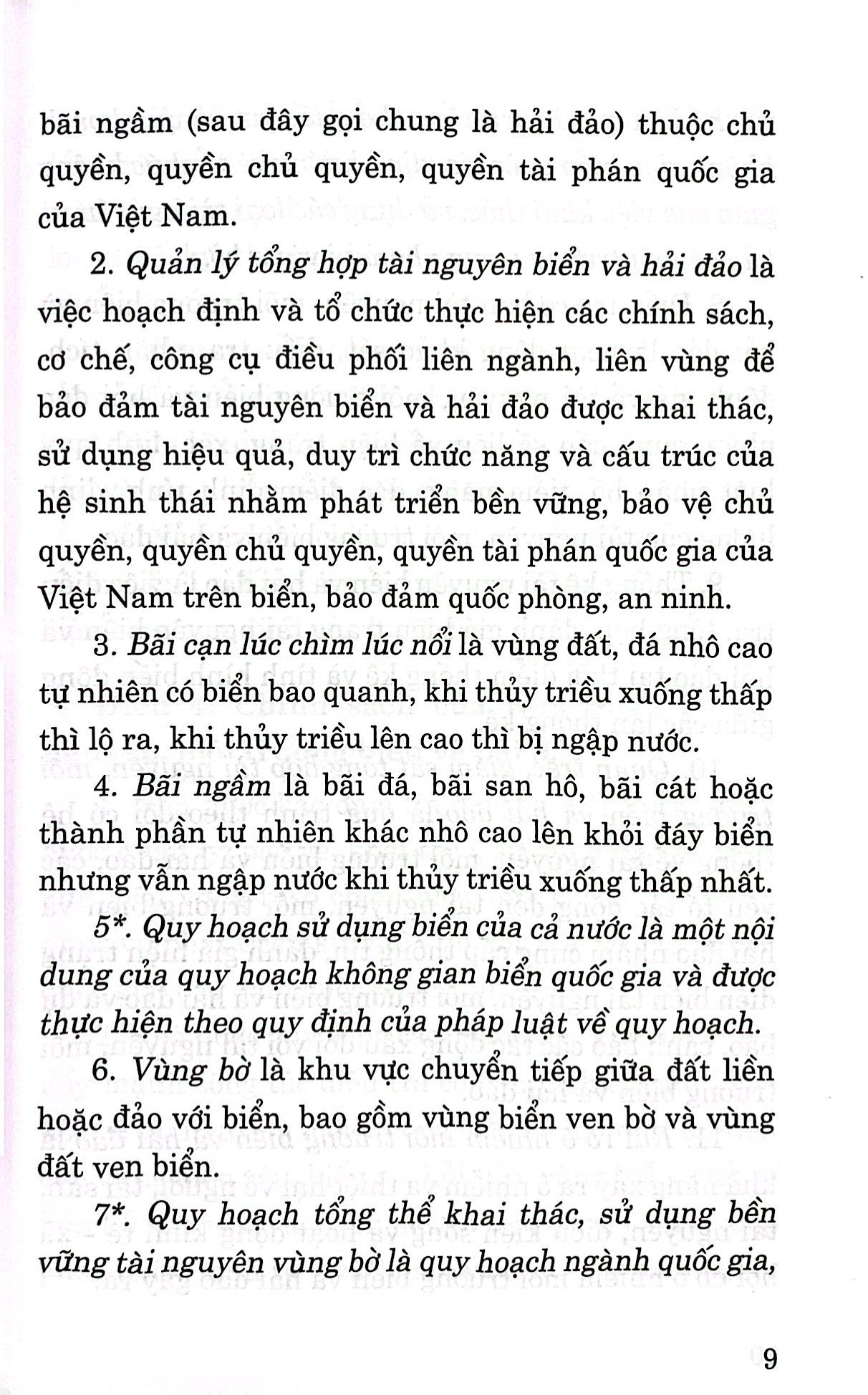 luật tài nguyên môi trường biển và hải đảo năm 2015 (sửa đổi, bổ sung năm 2018, 2023)