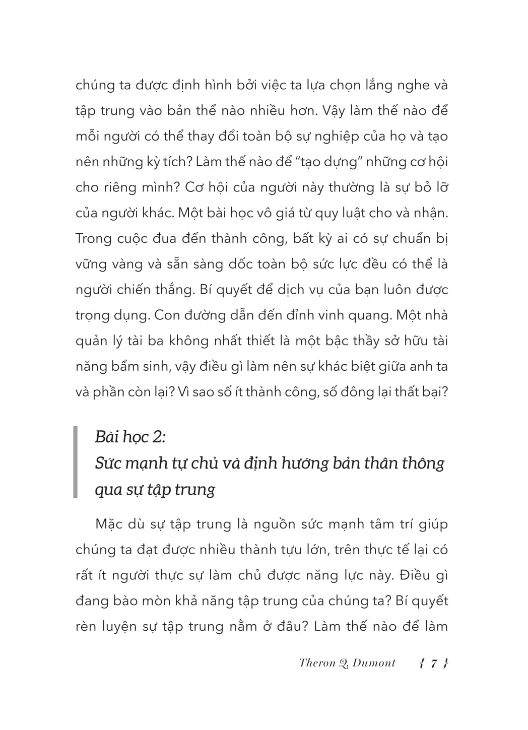 Luat Tap Trung - Cang Tap Trung, Cang Phat Trien