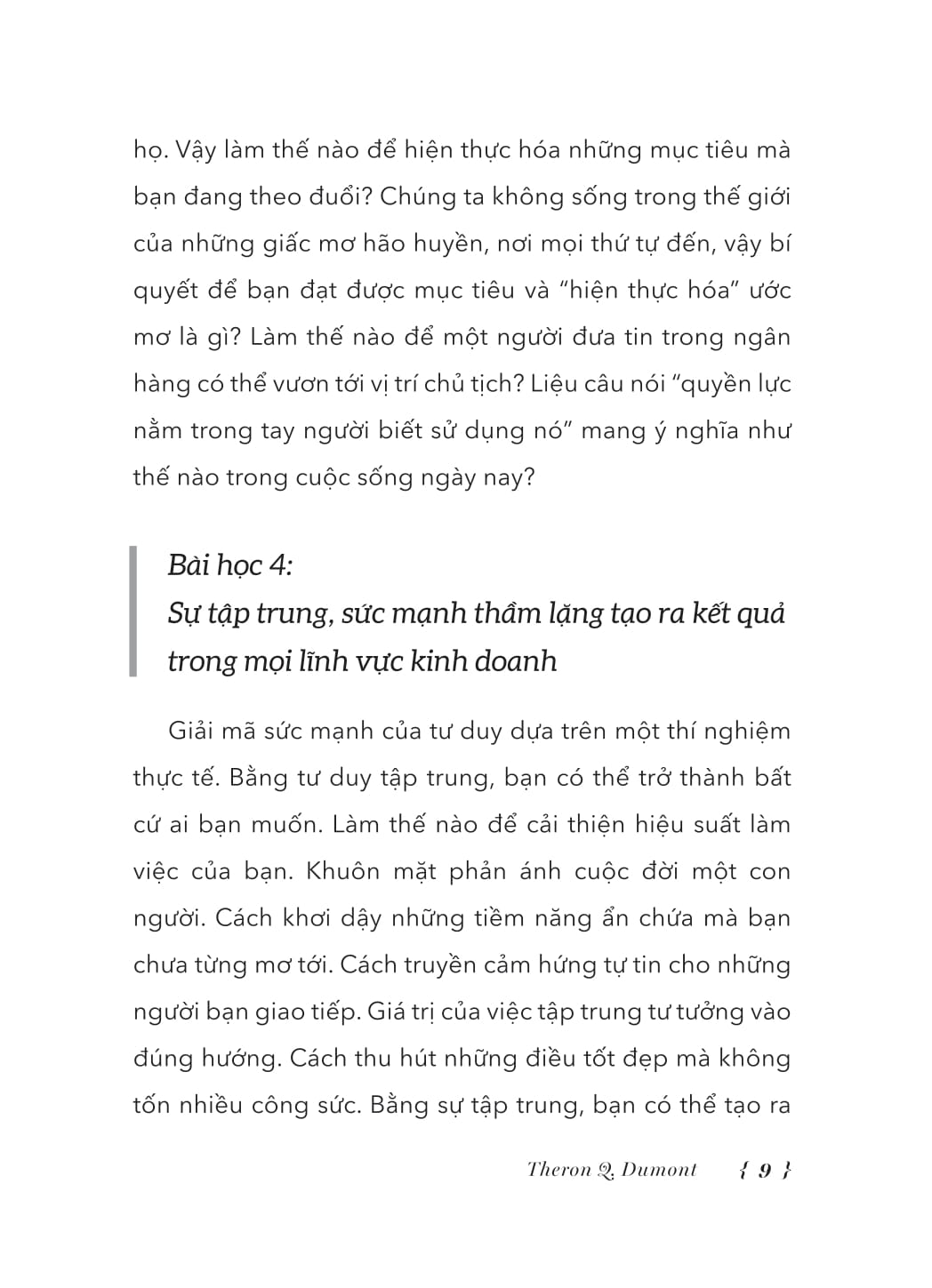 Luat Tap Trung - Cang Tap Trung, Cang Phat Trien