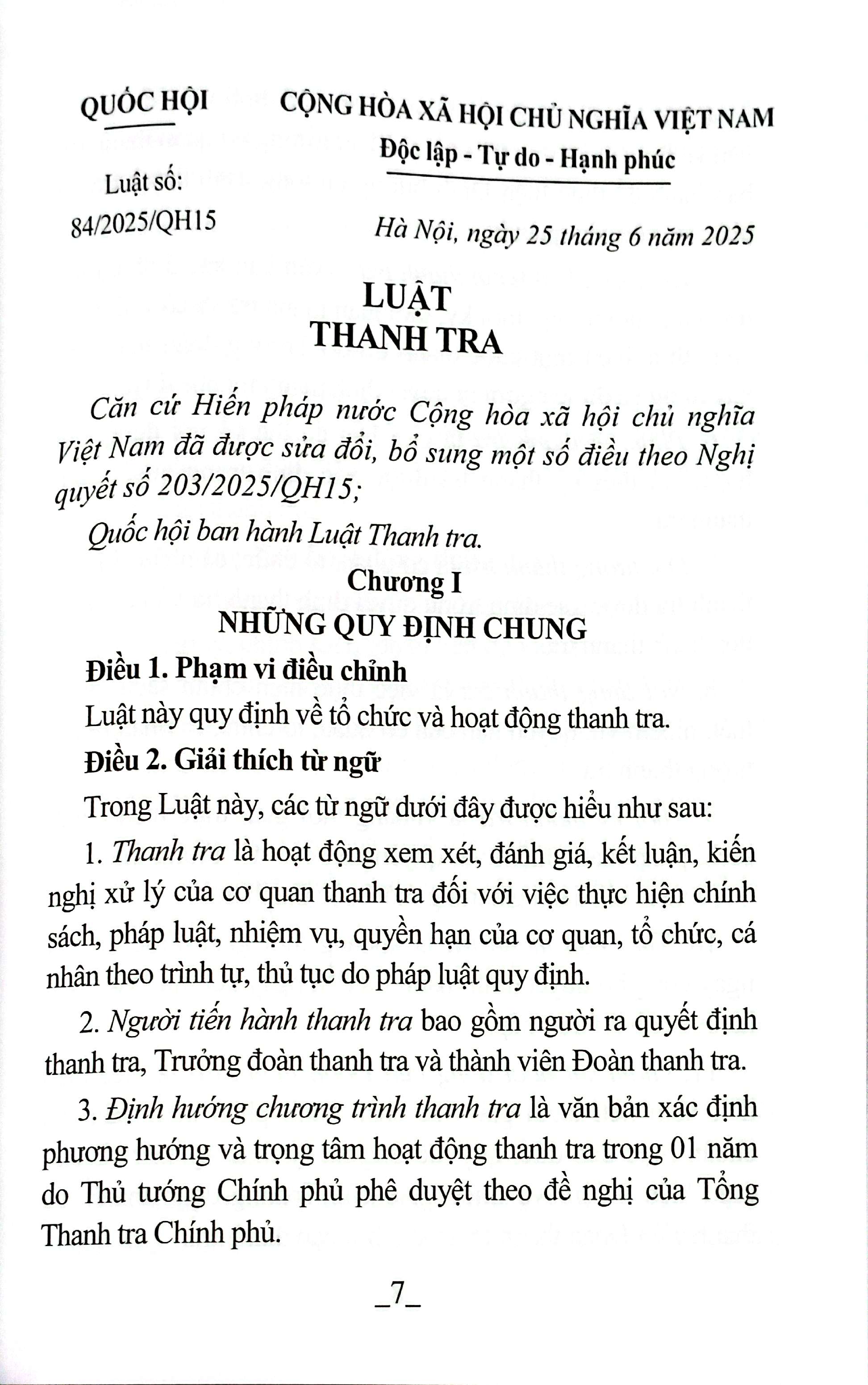 Luat Thanh Tra Nam 2025