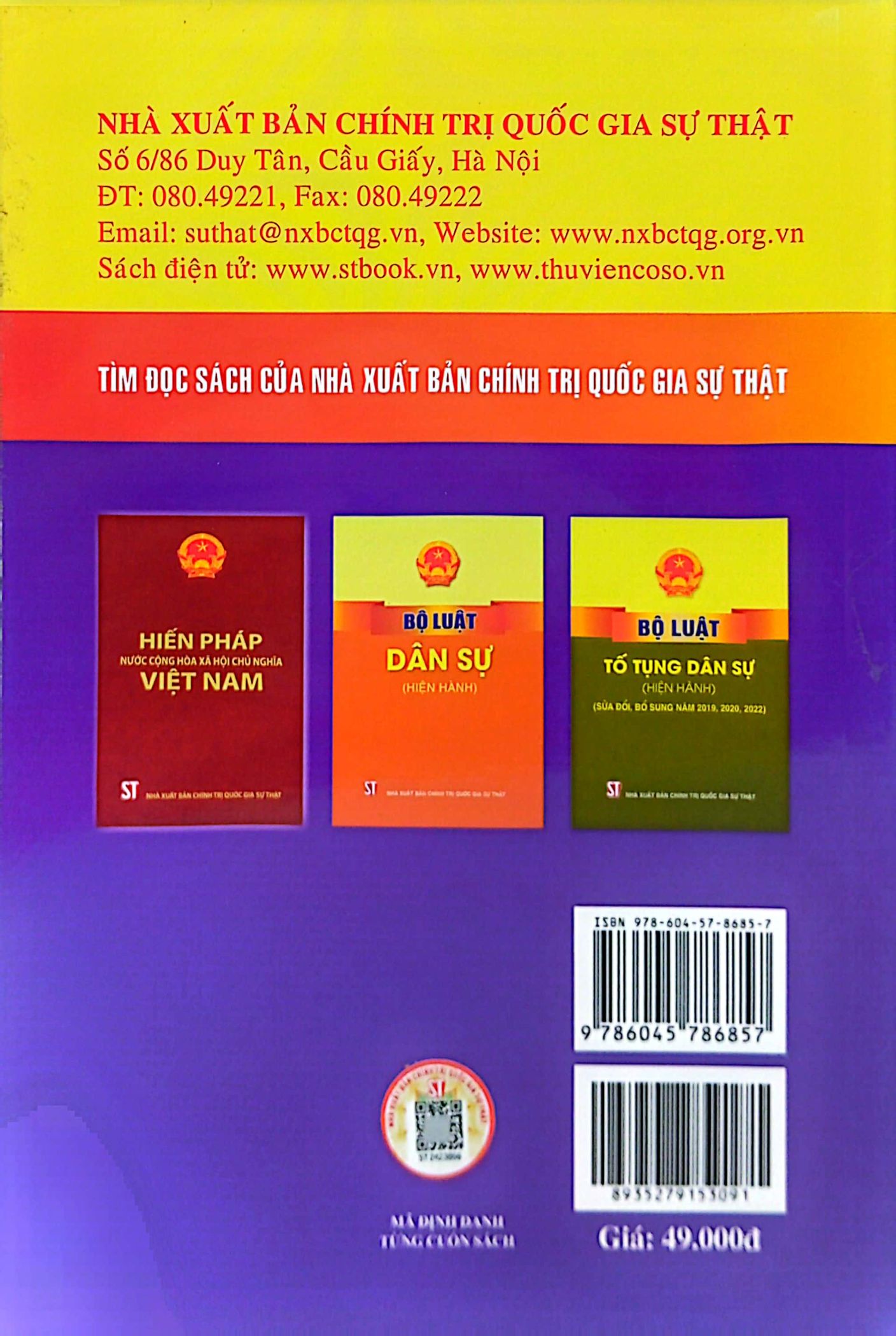 luật thi hành án dân sự (hiện hành) (sửa đổi, bổ sung năm 2014, 2018,2020, 2022)
